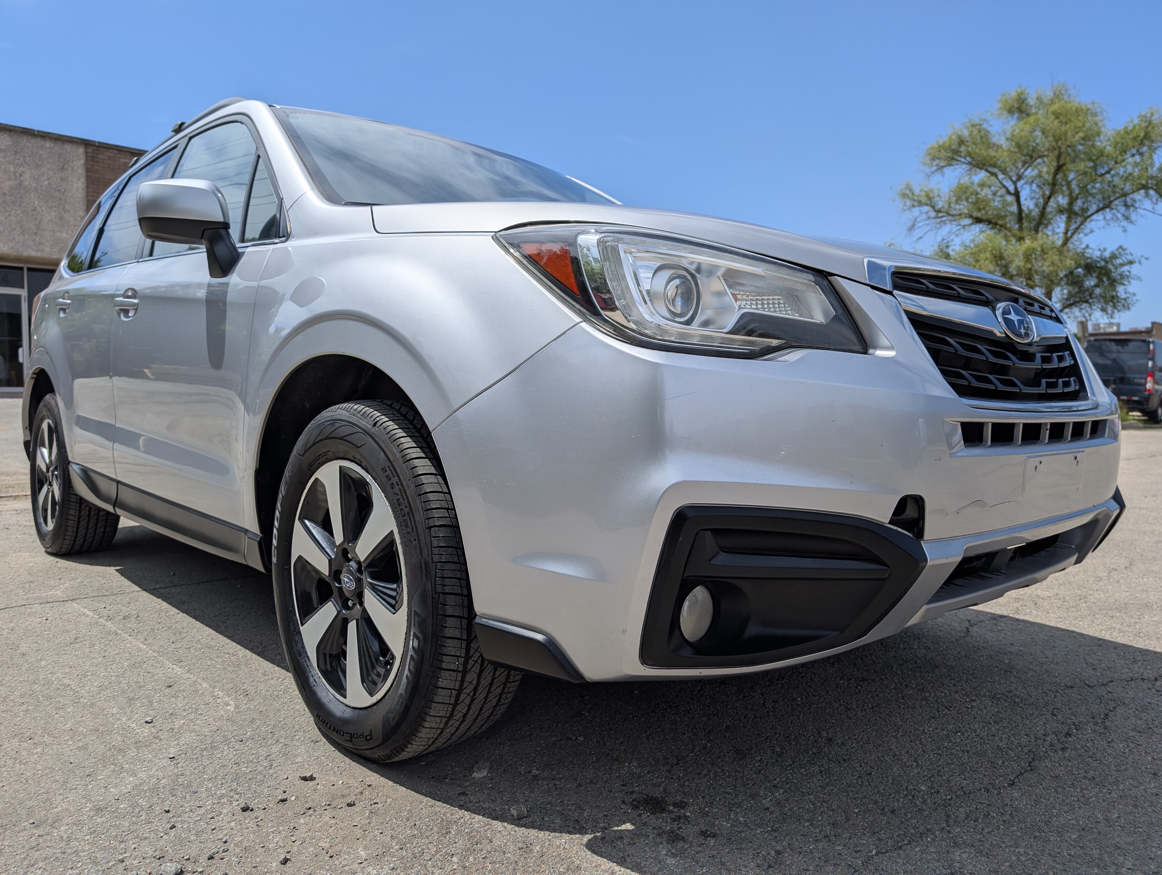 2018 Subaru Forester 2.5I Limited Silver — view 10