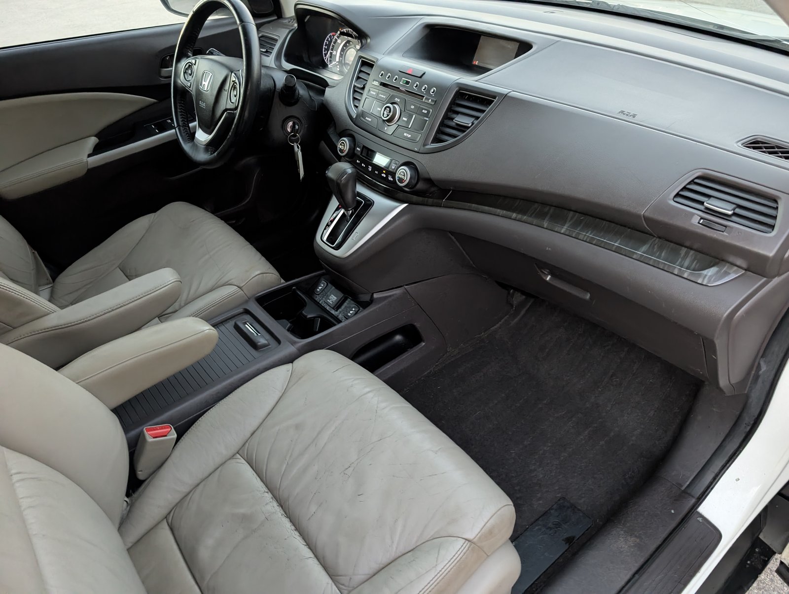 2014 Honda CR-V EX-L White — view 17