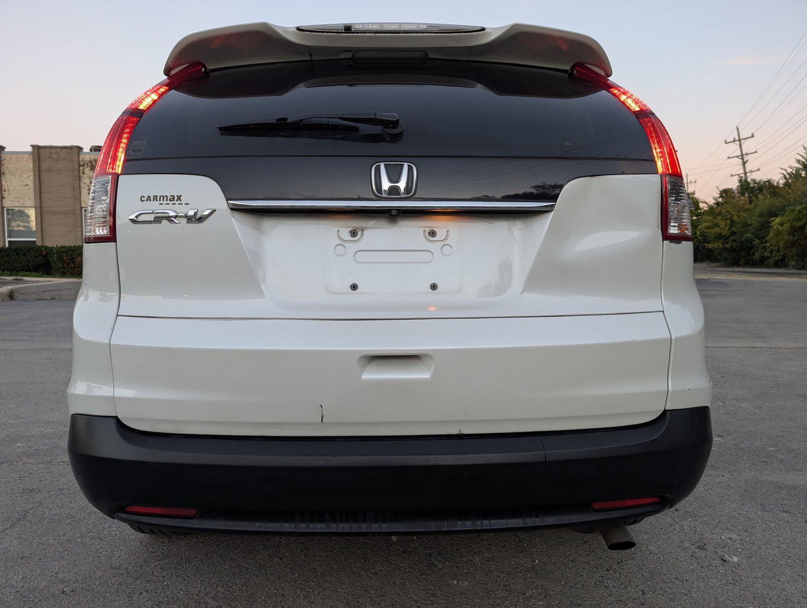 2014 Honda CR-V EX-L White — view 5