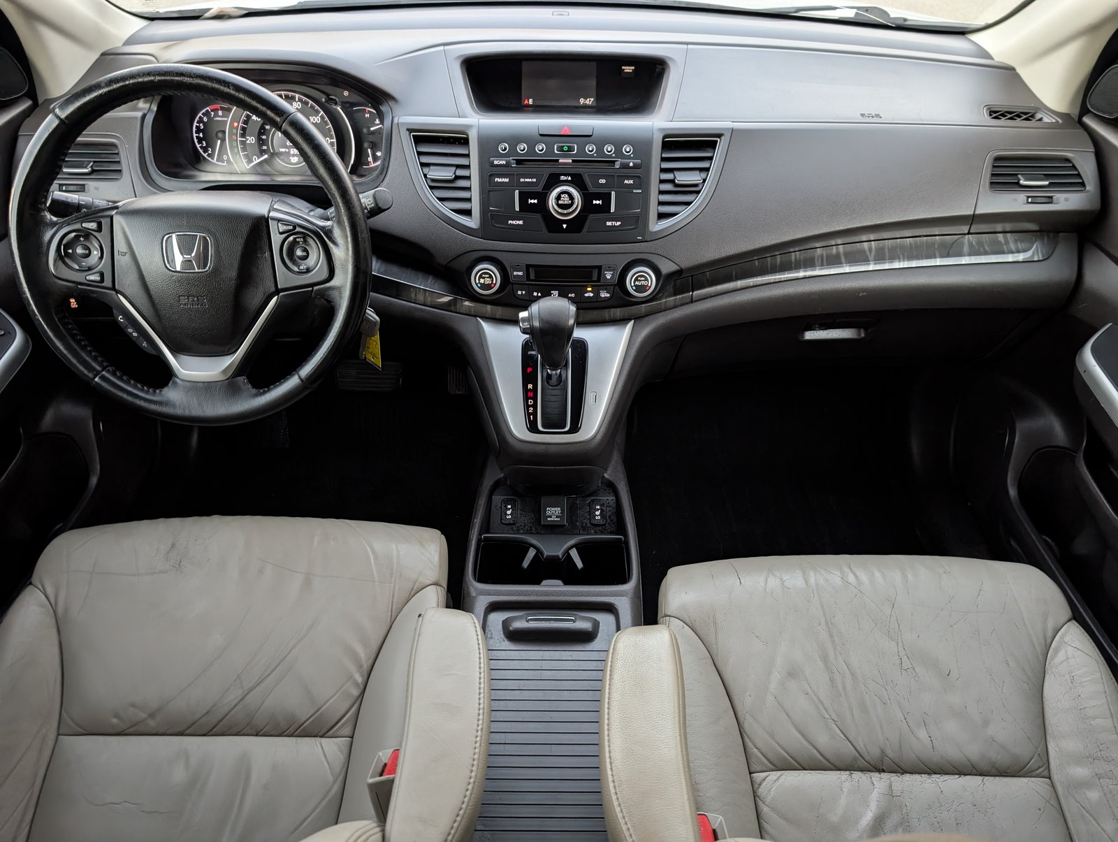 2014 Honda CR-V EX-L White — view 13