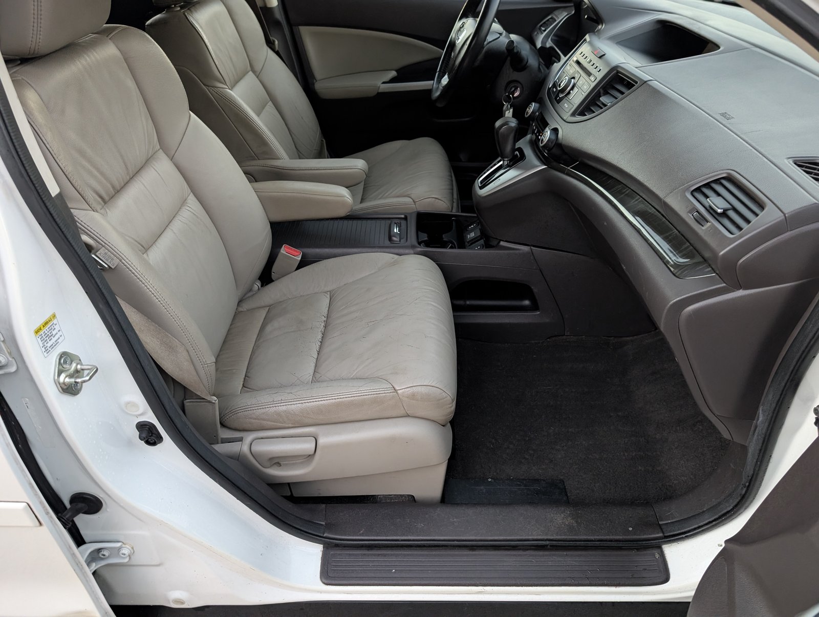 2014 Honda CR-V EX-L White — view 16
