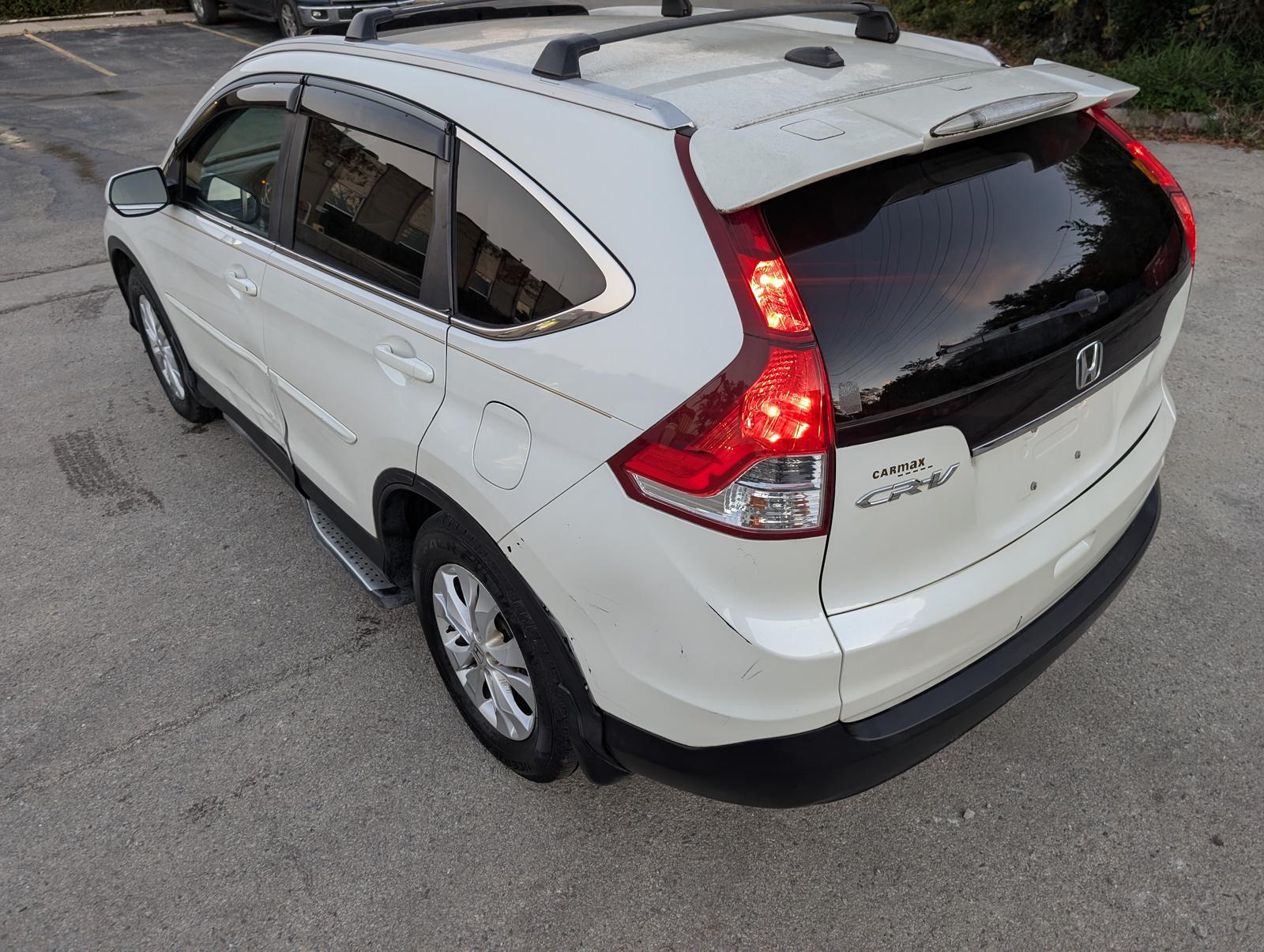 2014 Honda CR-V EX-L White — view 4