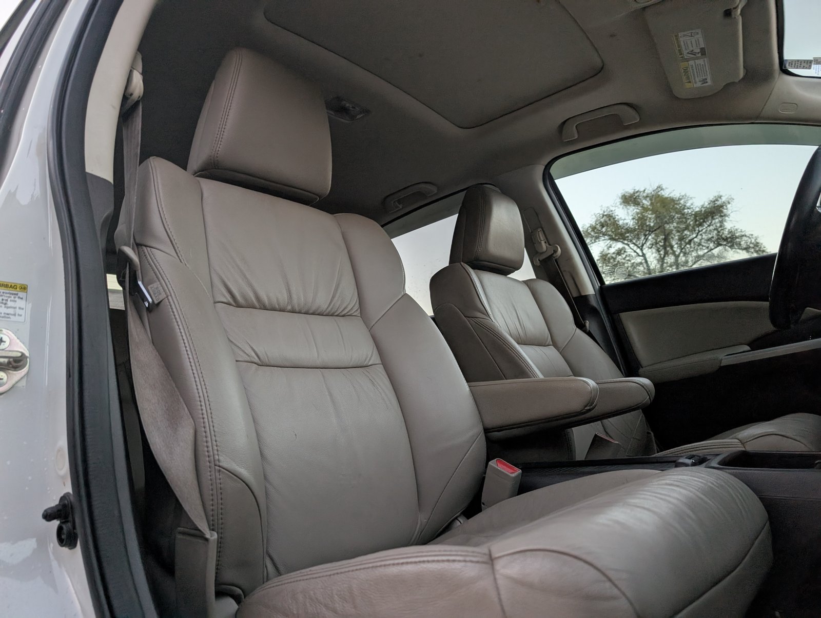 2014 Honda CR-V EX-L White — view 18