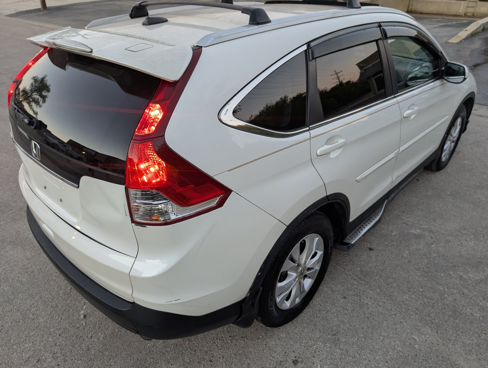 2014 Honda CR-V EX-L White — view 6