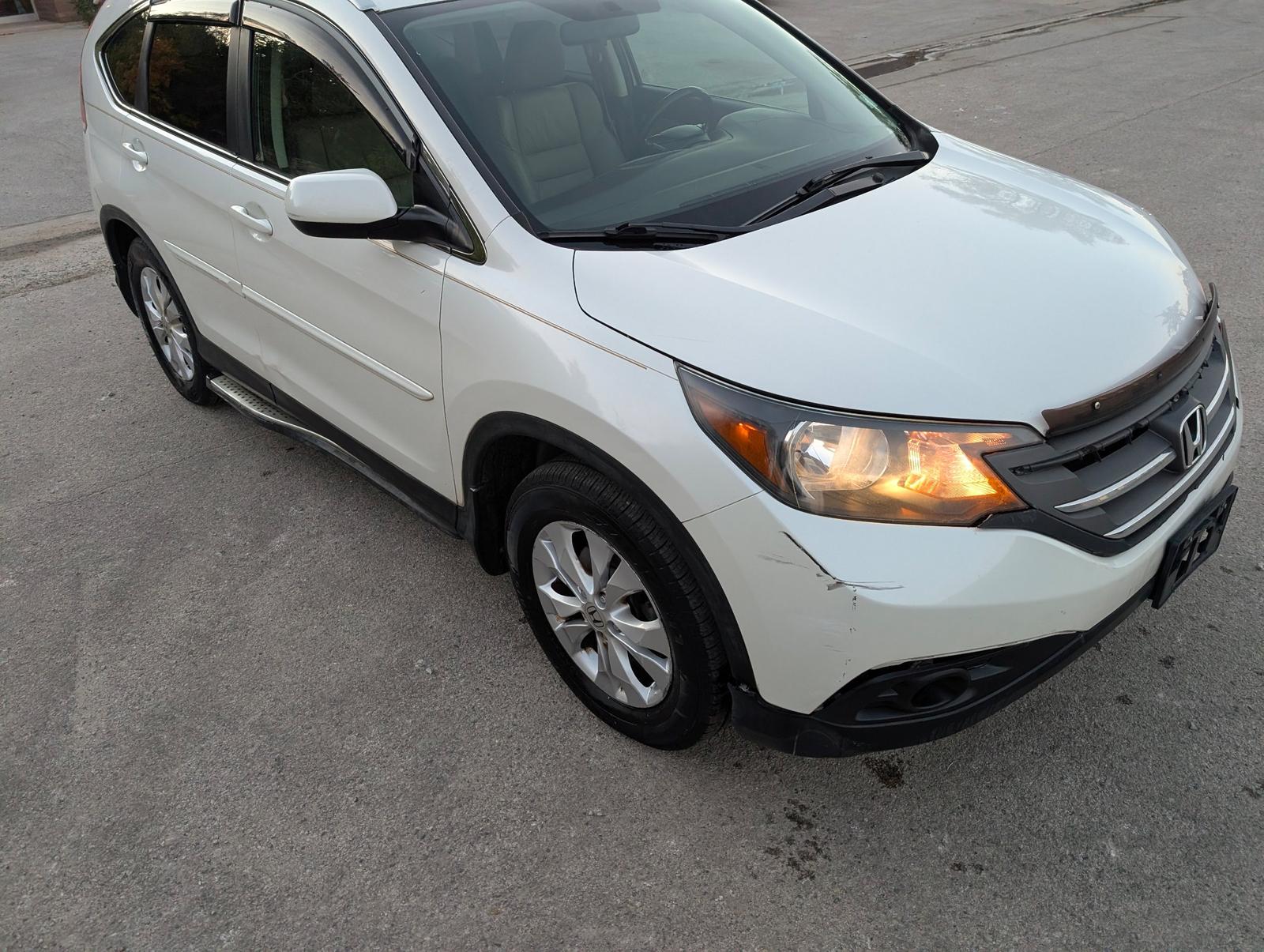 2014 Honda CR-V EX-L White — view 10