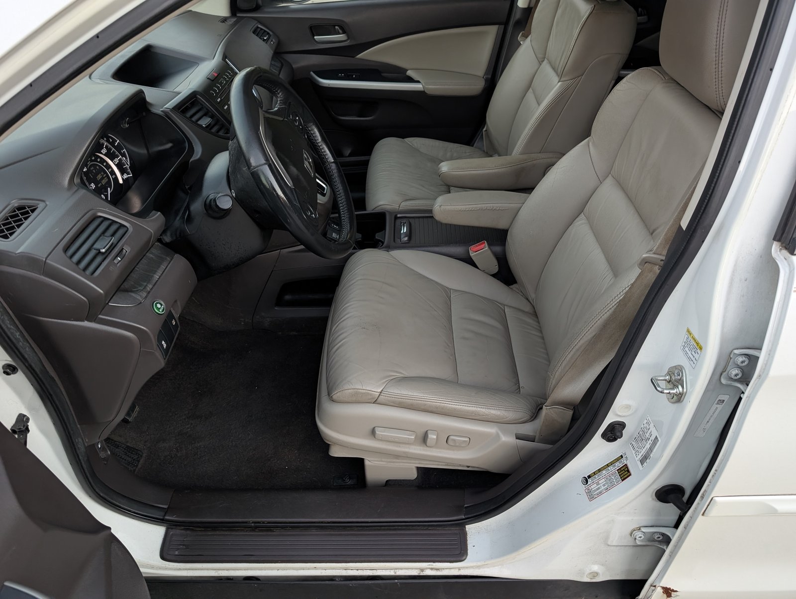 2014 Honda CR-V EX-L White — view 15