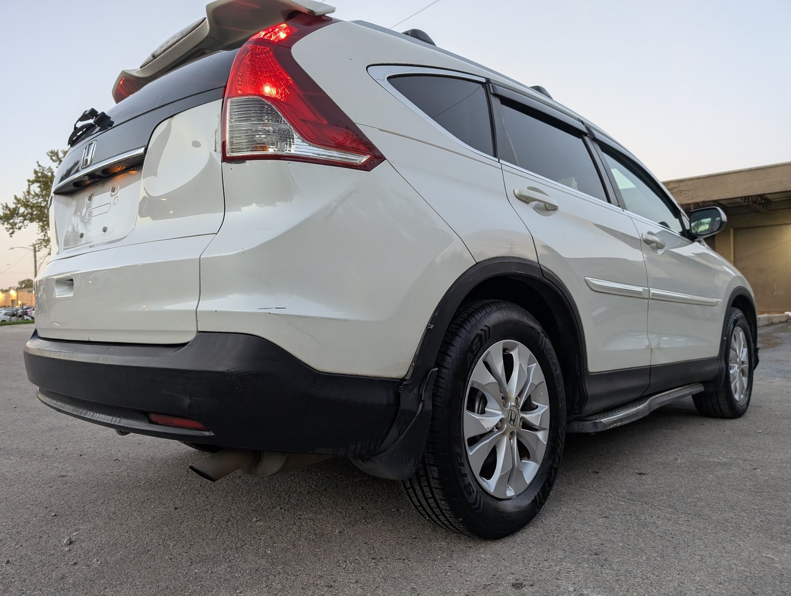 2014 Honda CR-V EX-L White — view 7