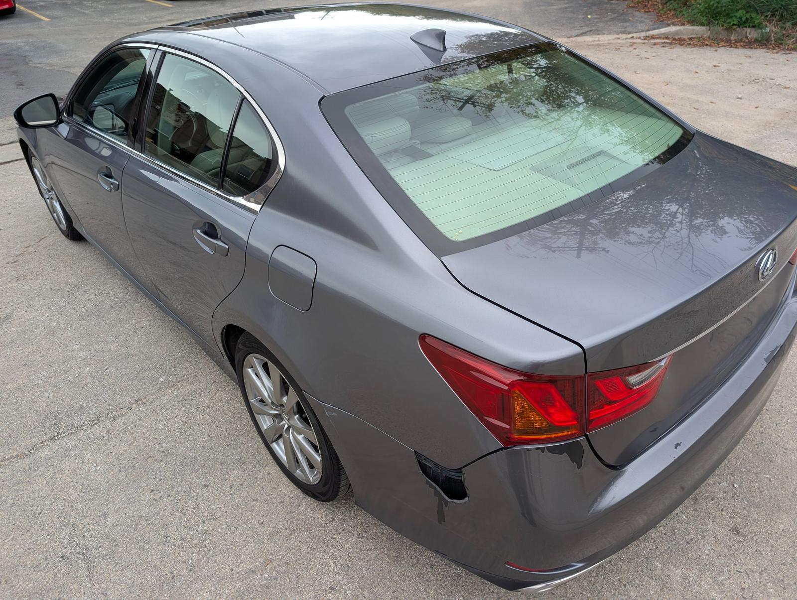 2015 Lexus GS 350 Gray — view 4