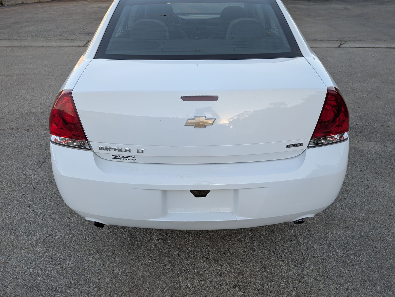 2016 Chevrolet Impala Limited LT White — view 3
