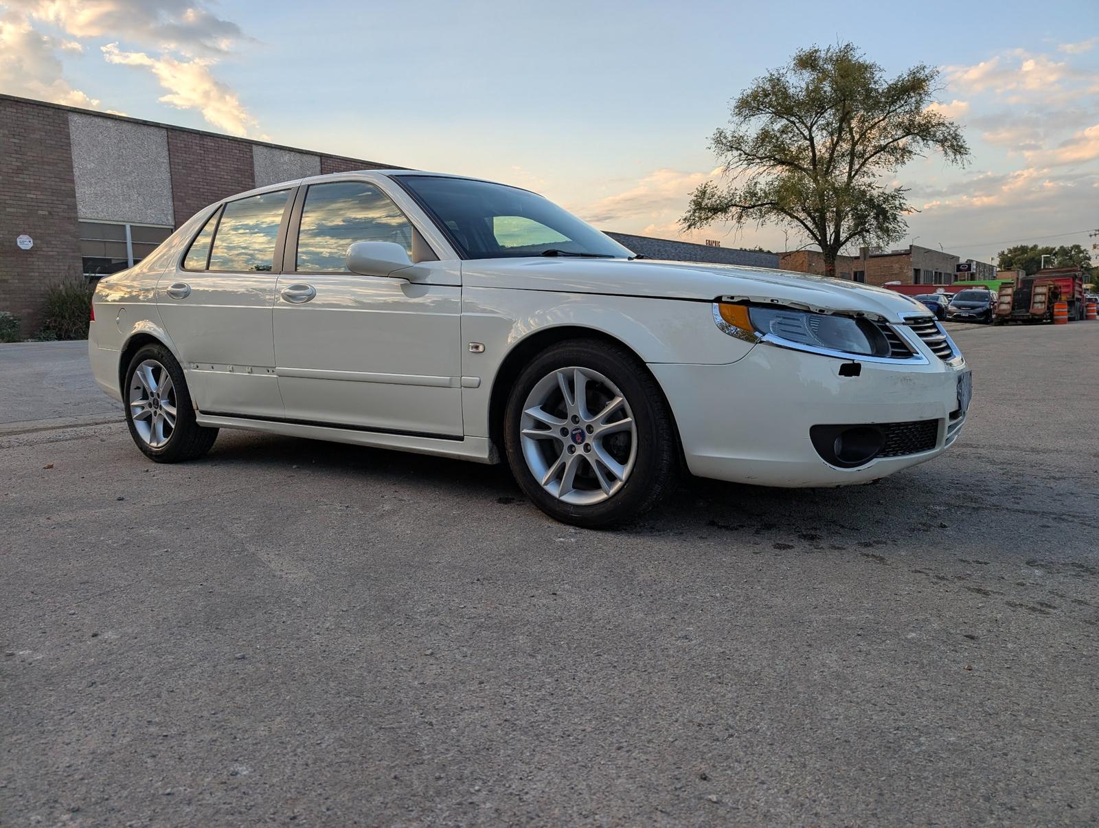 2006 Saab 9-5 Base White — view 10
