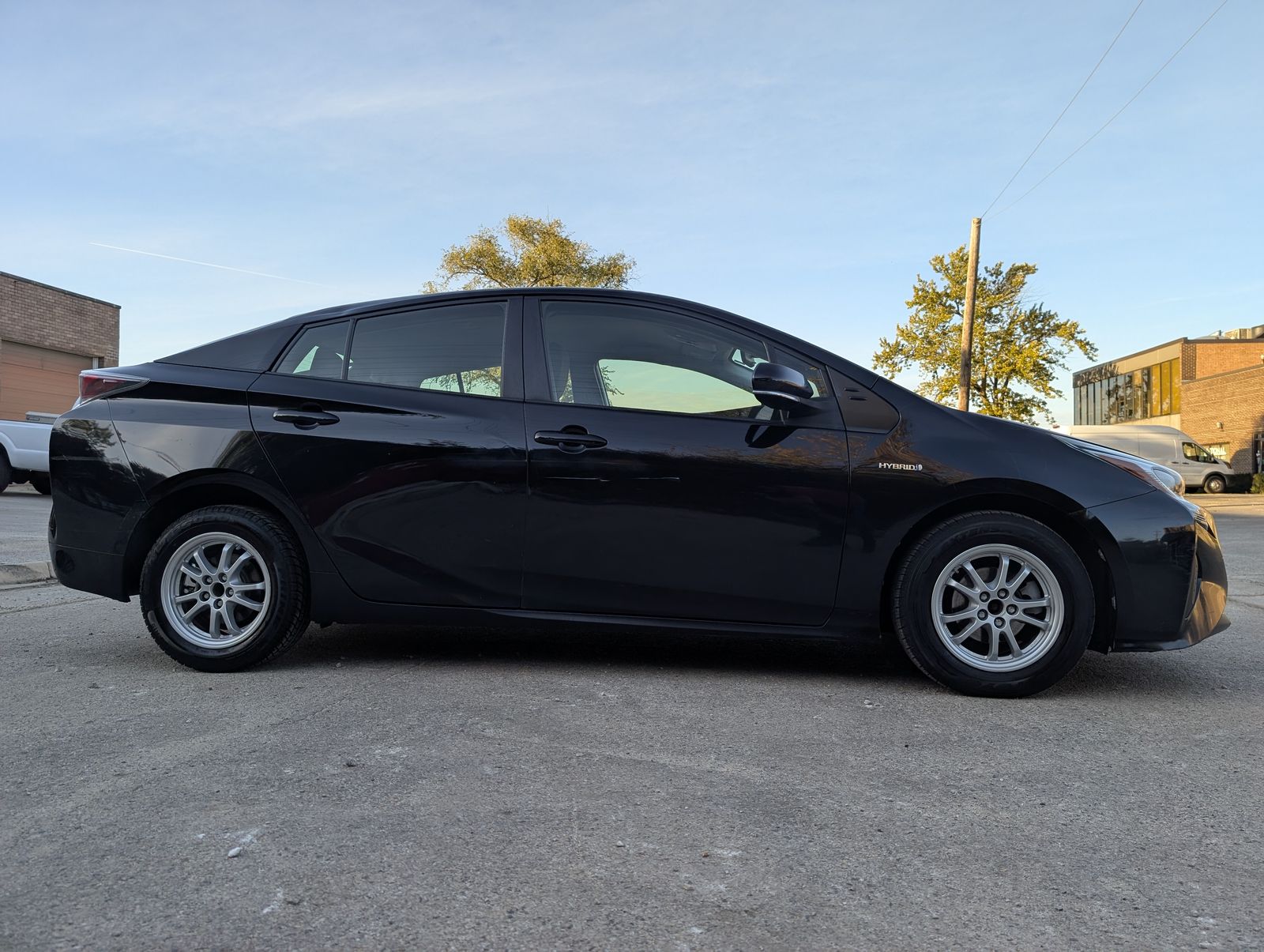 2016 Toyota Prius Two Eco Black — view 8