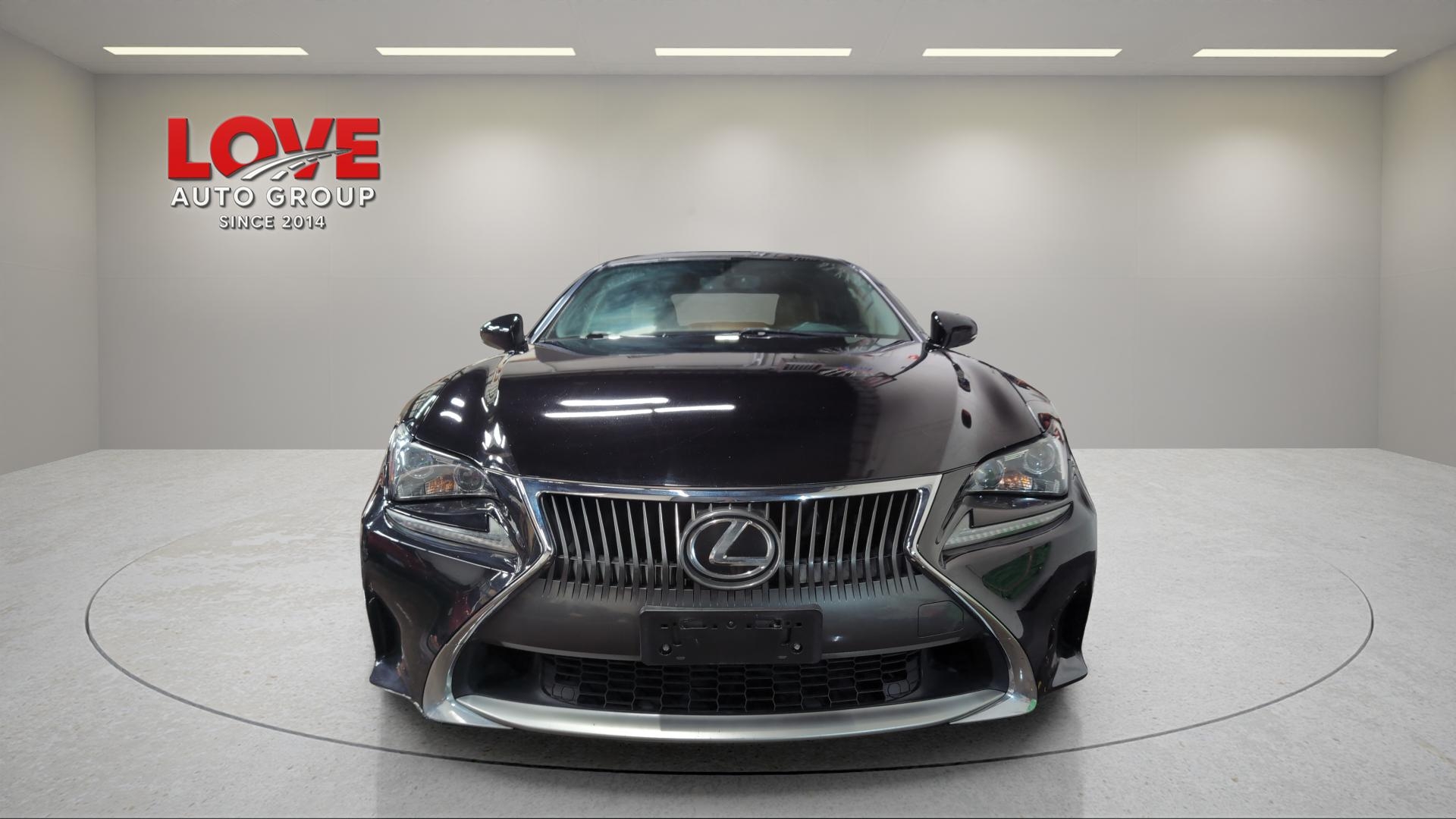 2015 Lexus RC 350 Obsidian Black — view 10