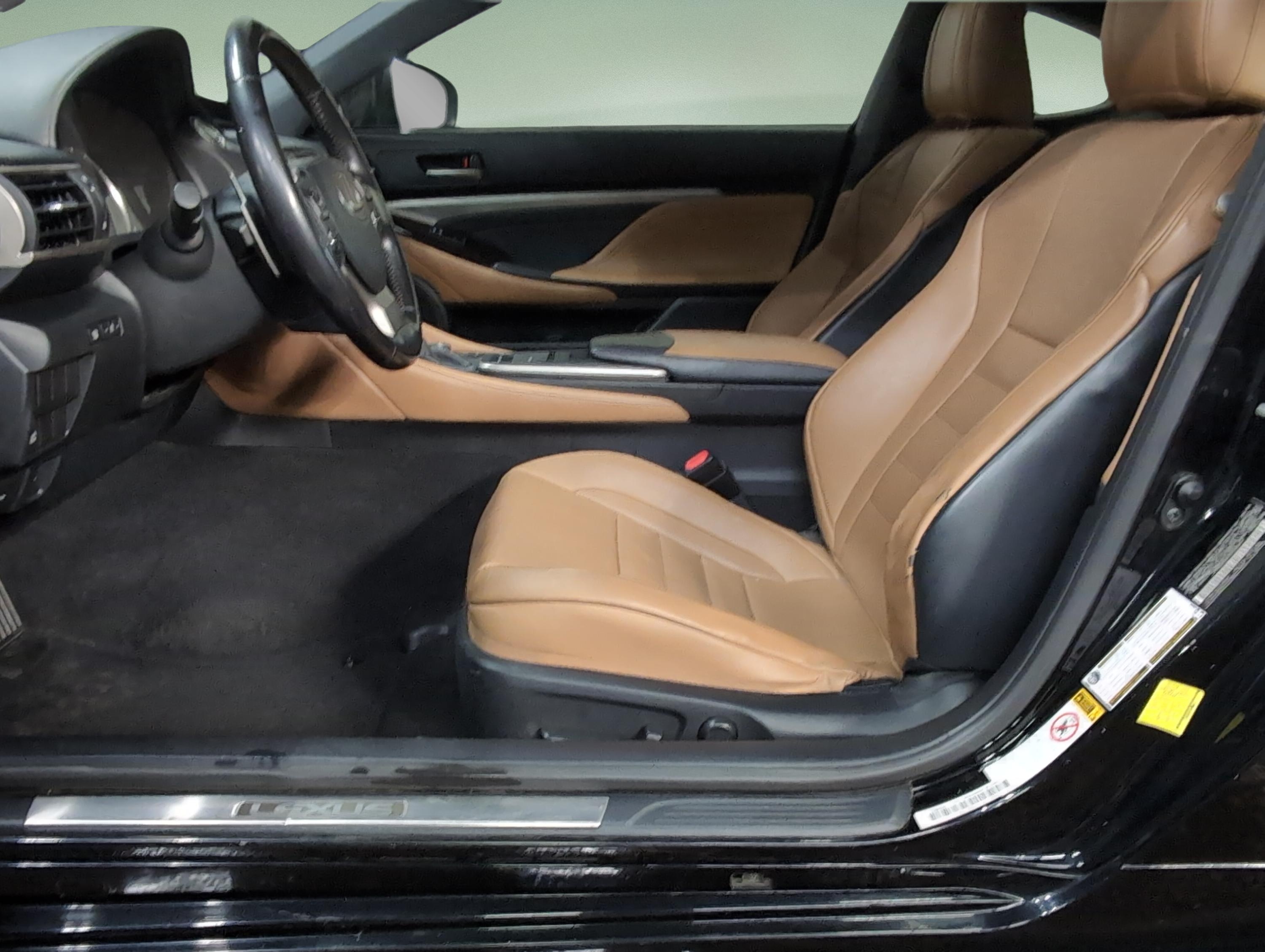 2015 Lexus RC 350 Obsidian Black — view 12