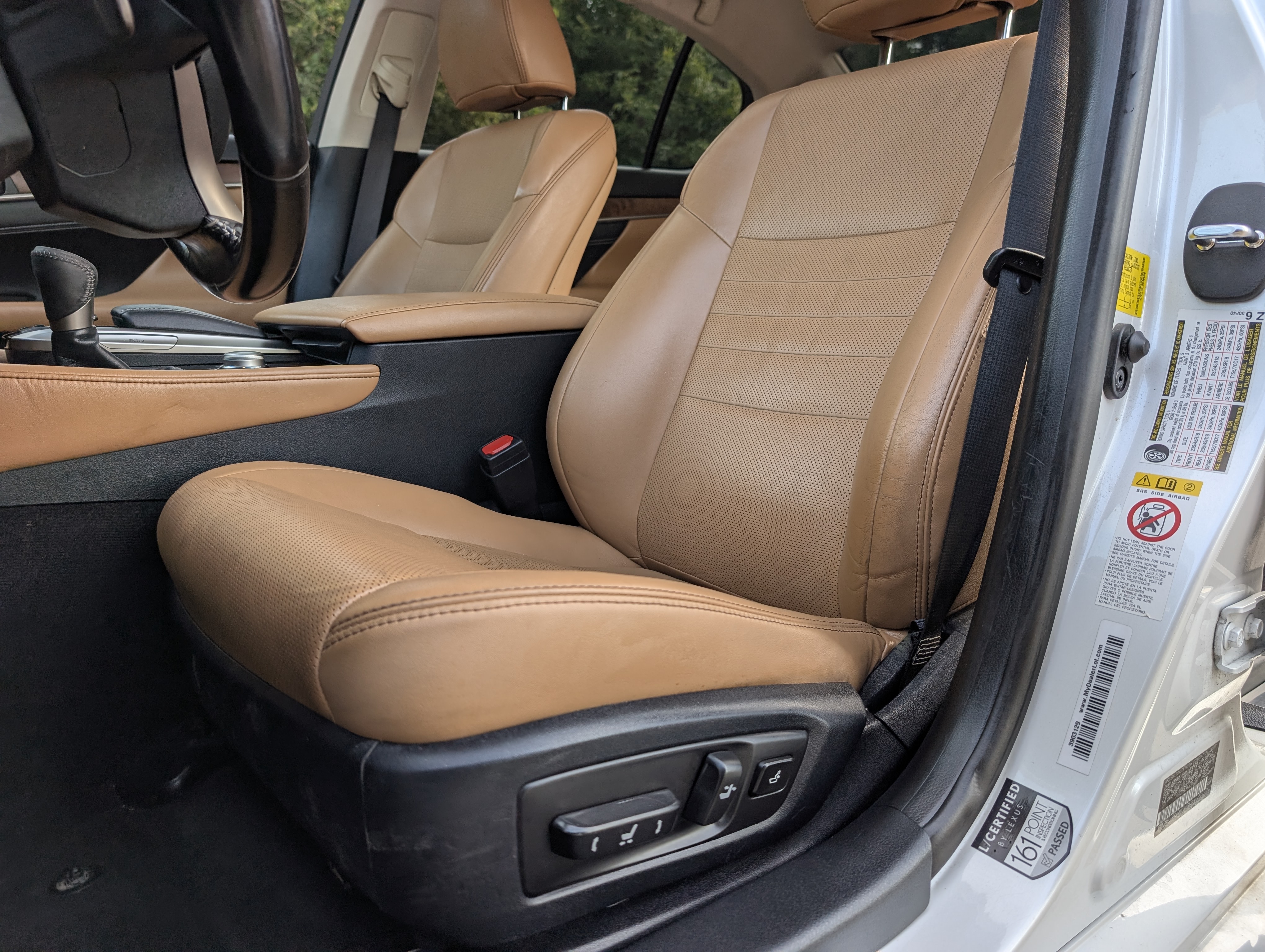 2017 Lexus GS 350 AWD White — view 17