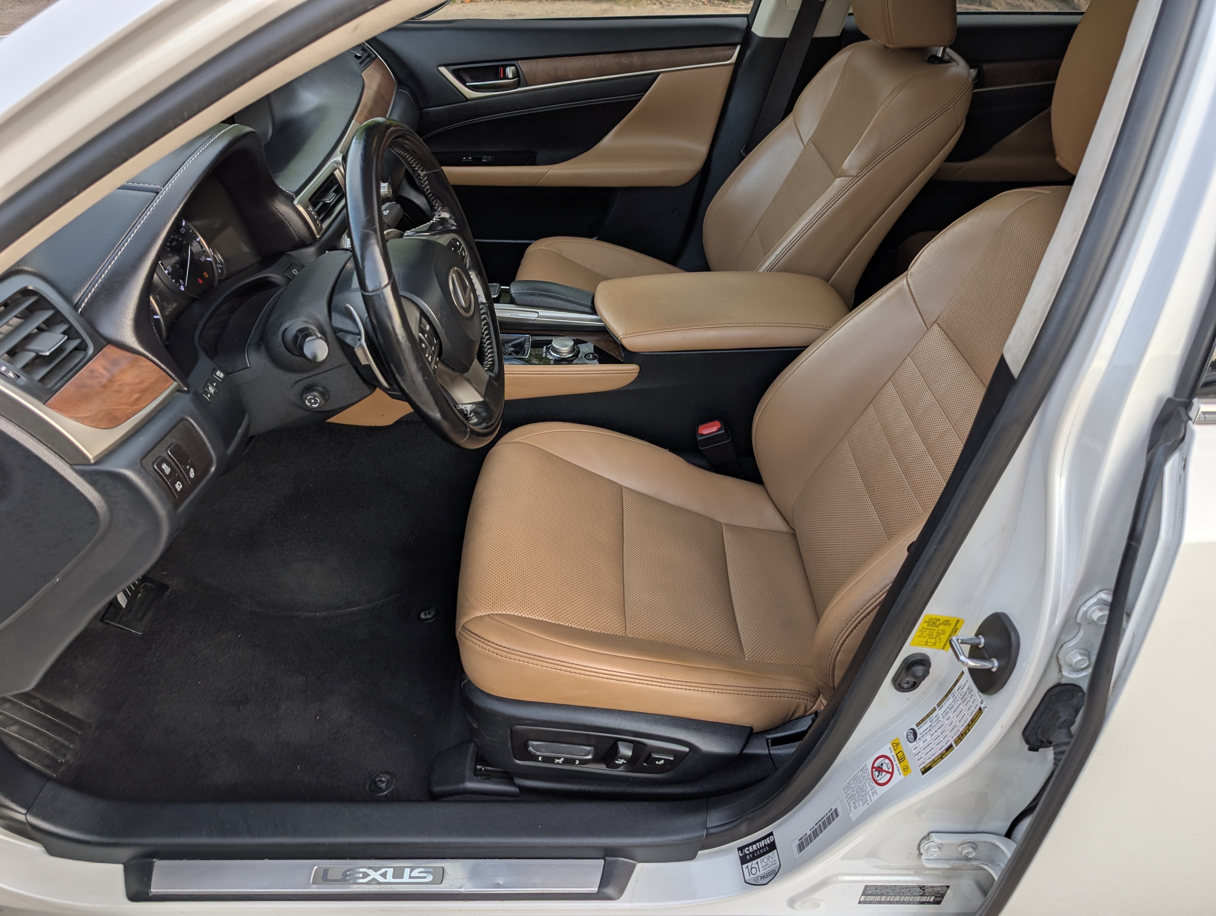 2017 Lexus GS 350 AWD White — view 16
