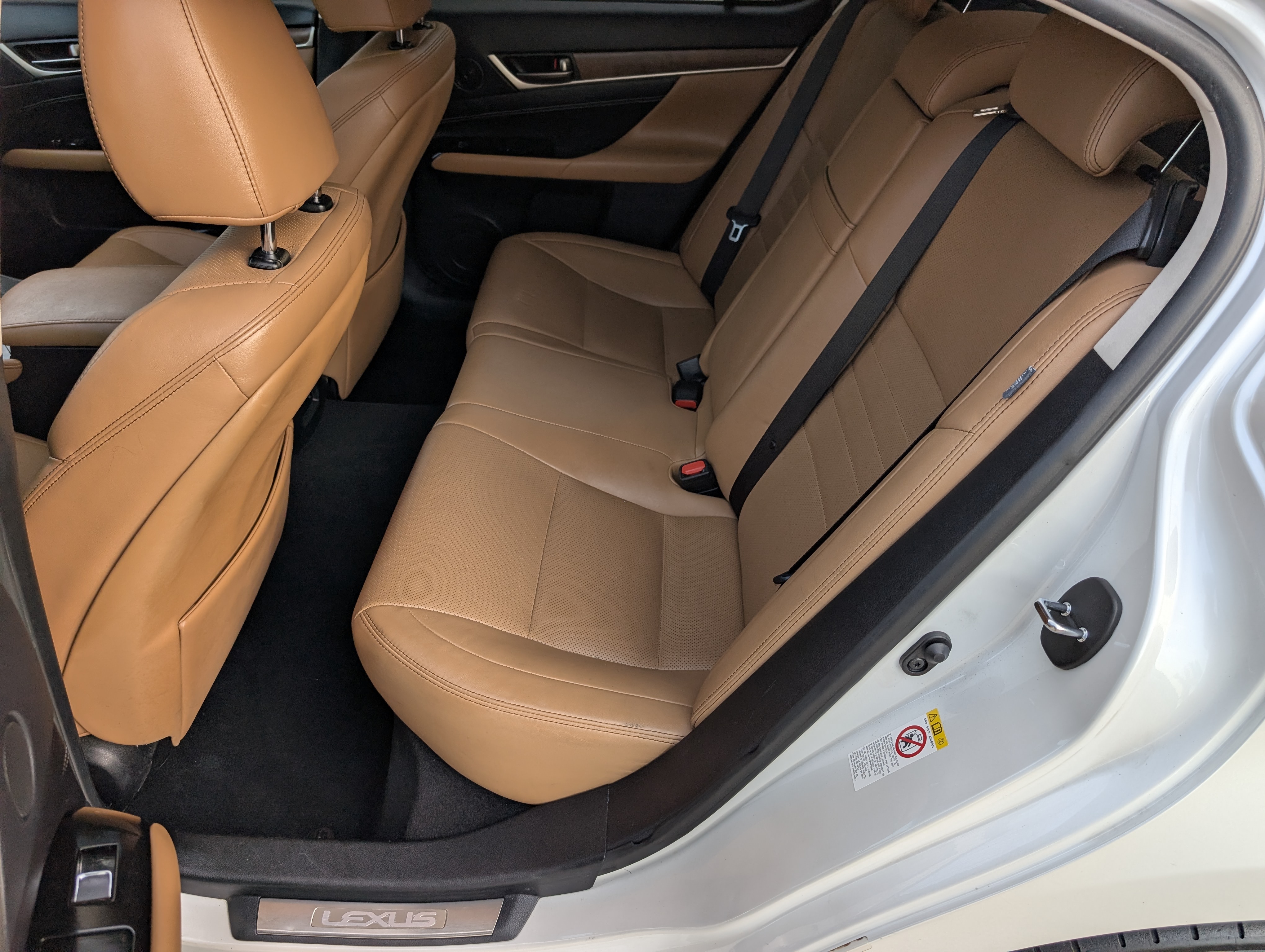 2017 Lexus GS 350 AWD White — view 22