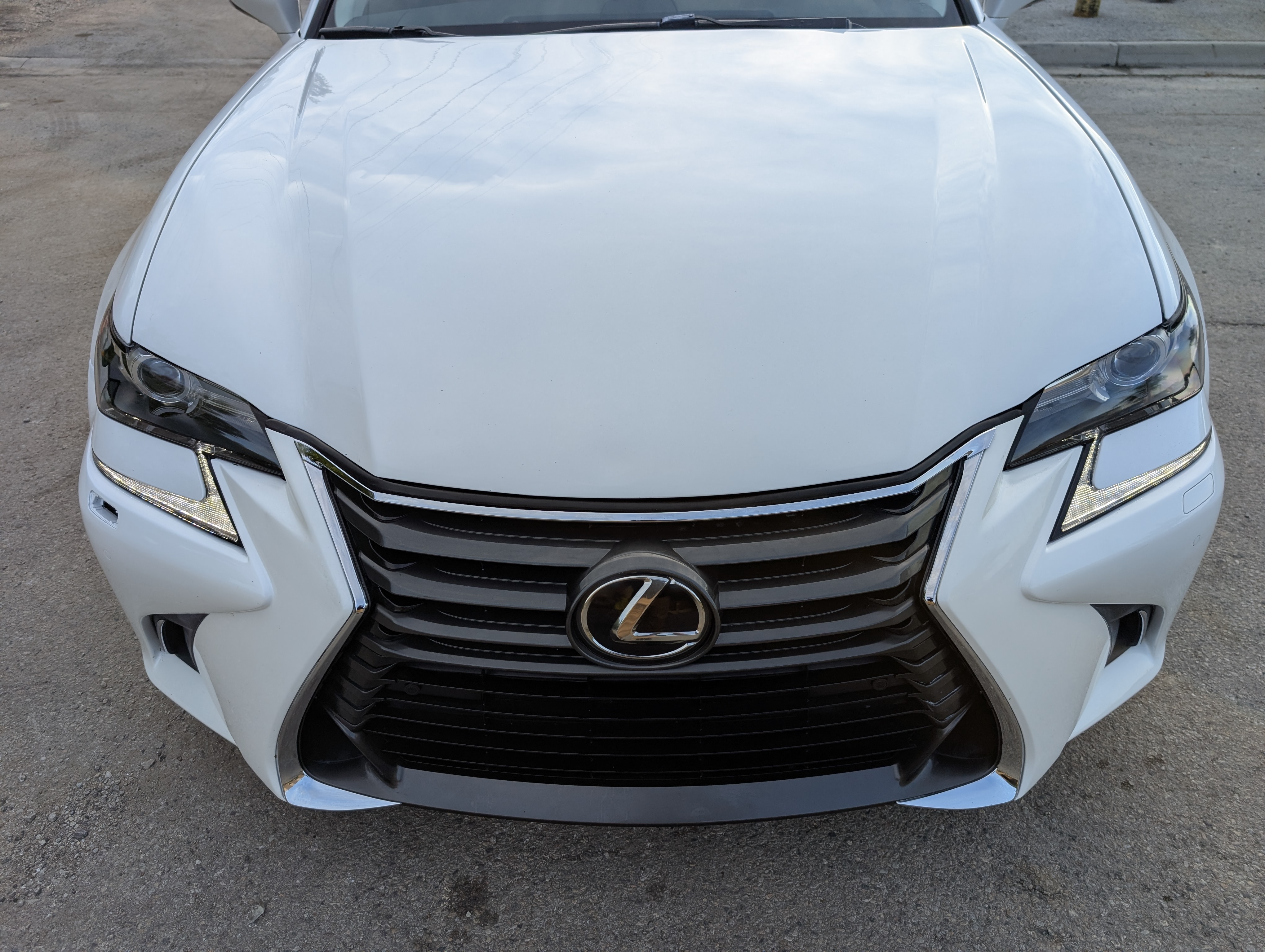 2017 Lexus GS 350 AWD White — view 12