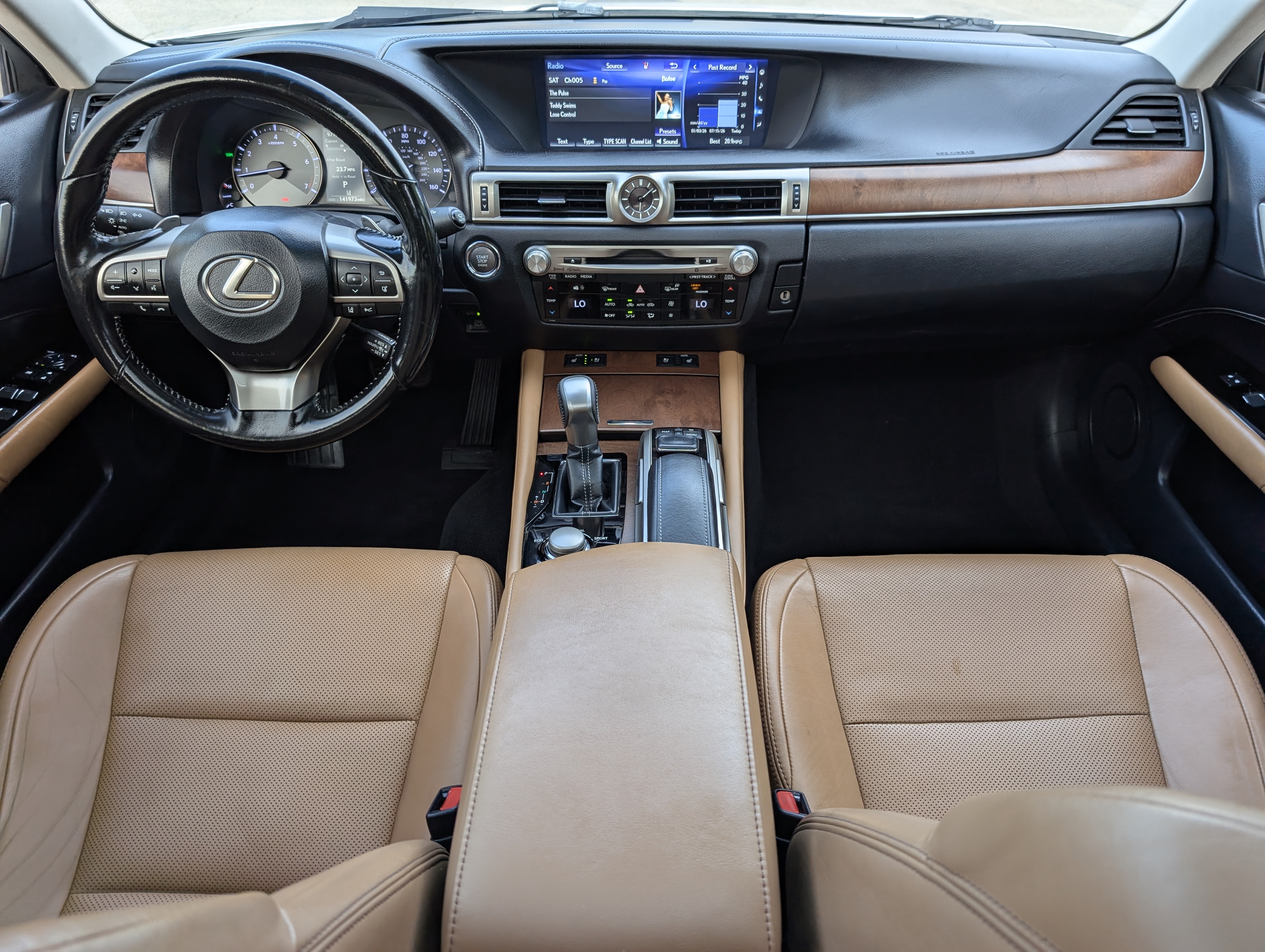 2017 Lexus GS 350 AWD White — view 14