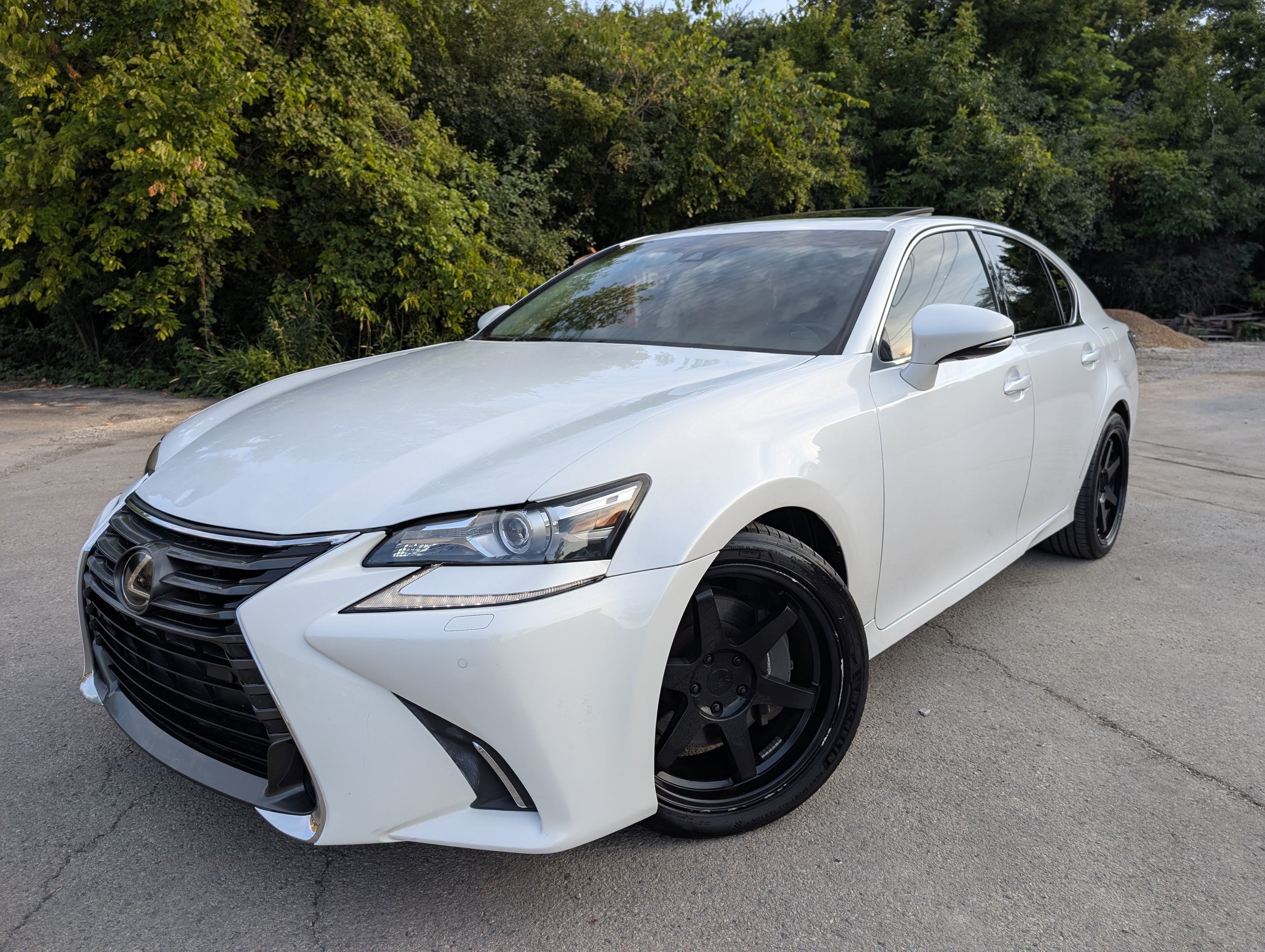 2017 Lexus GS 350 AWD White — view 35