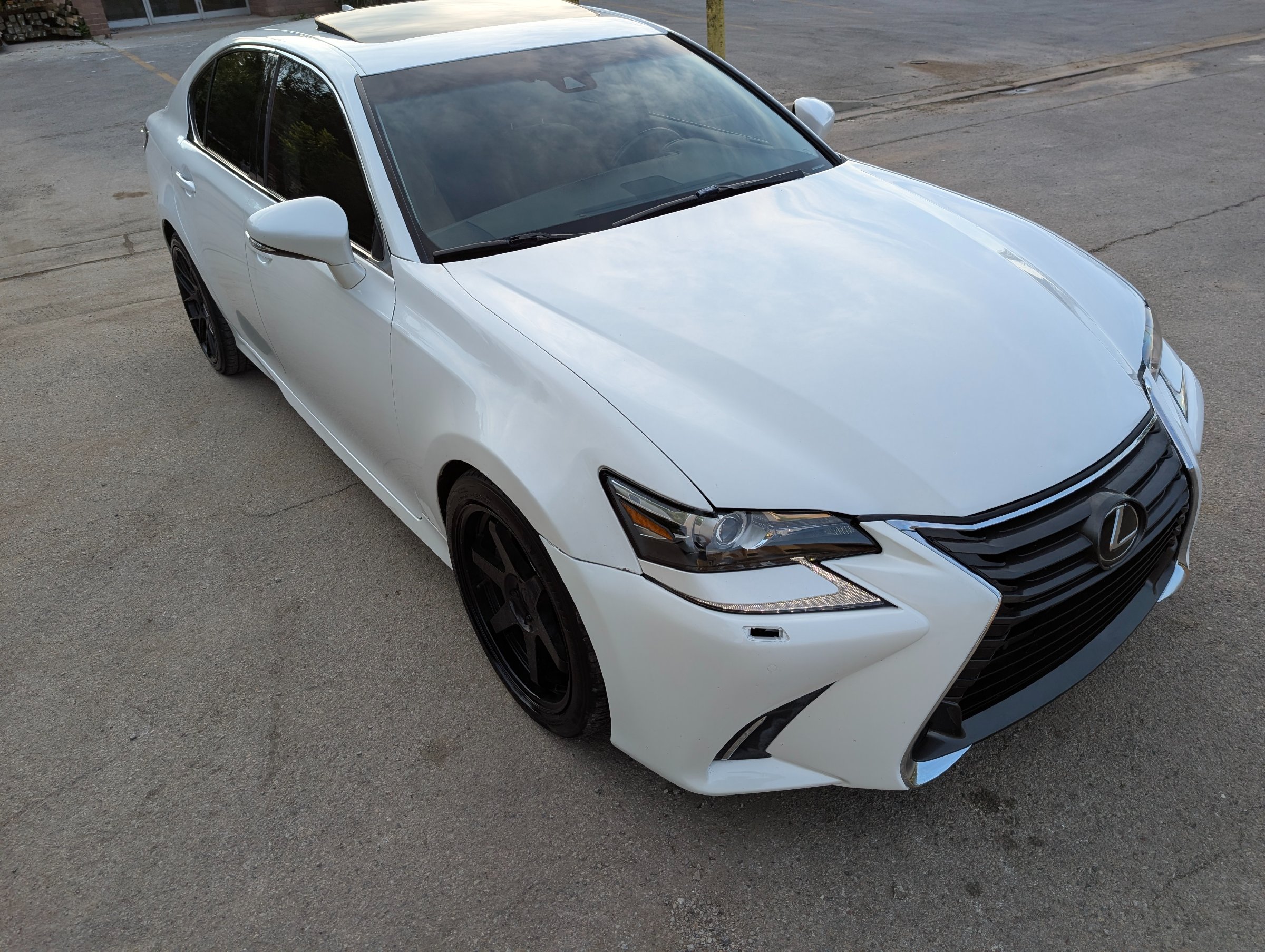 2017 Lexus GS 350 AWD White — view 11