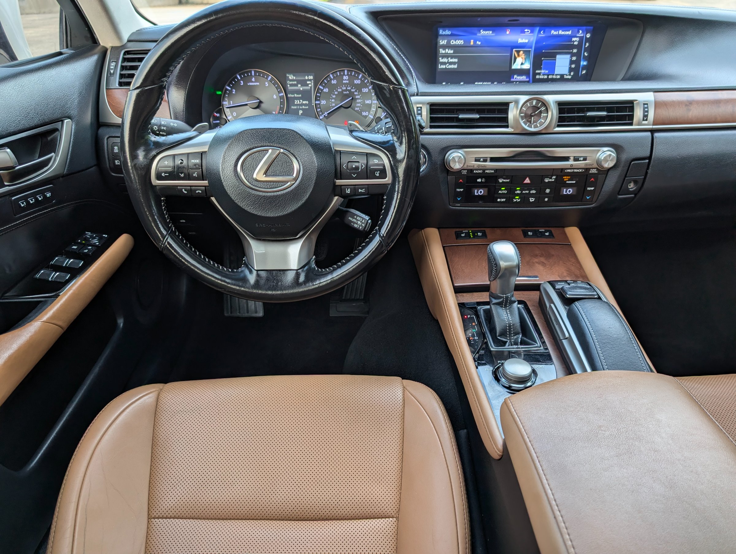 2017 Lexus GS 350 AWD White — view 15