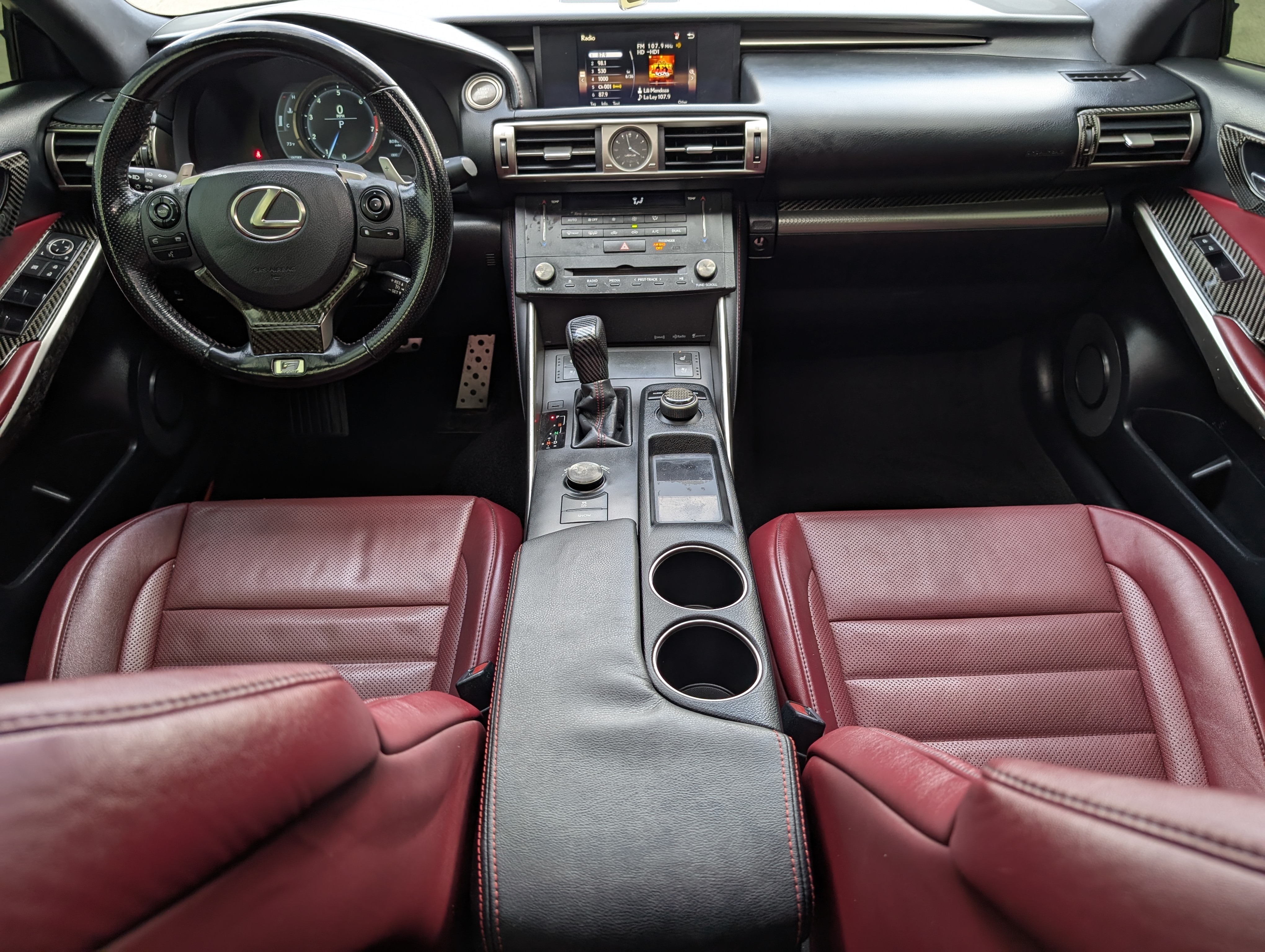 2016 Lexus IS 300 AWD Black — view 12
