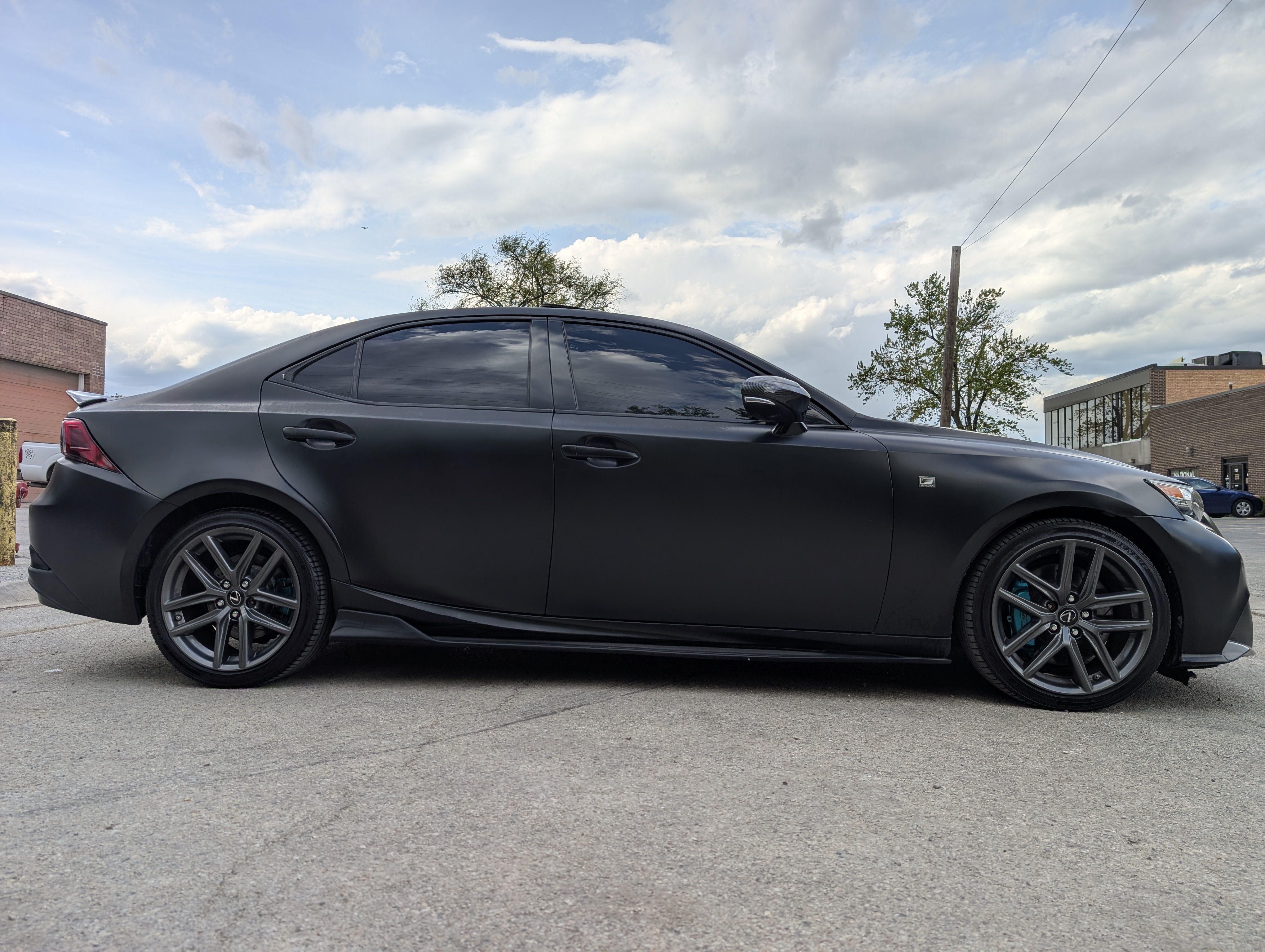 2016 Lexus IS 300 AWD Black — view 7