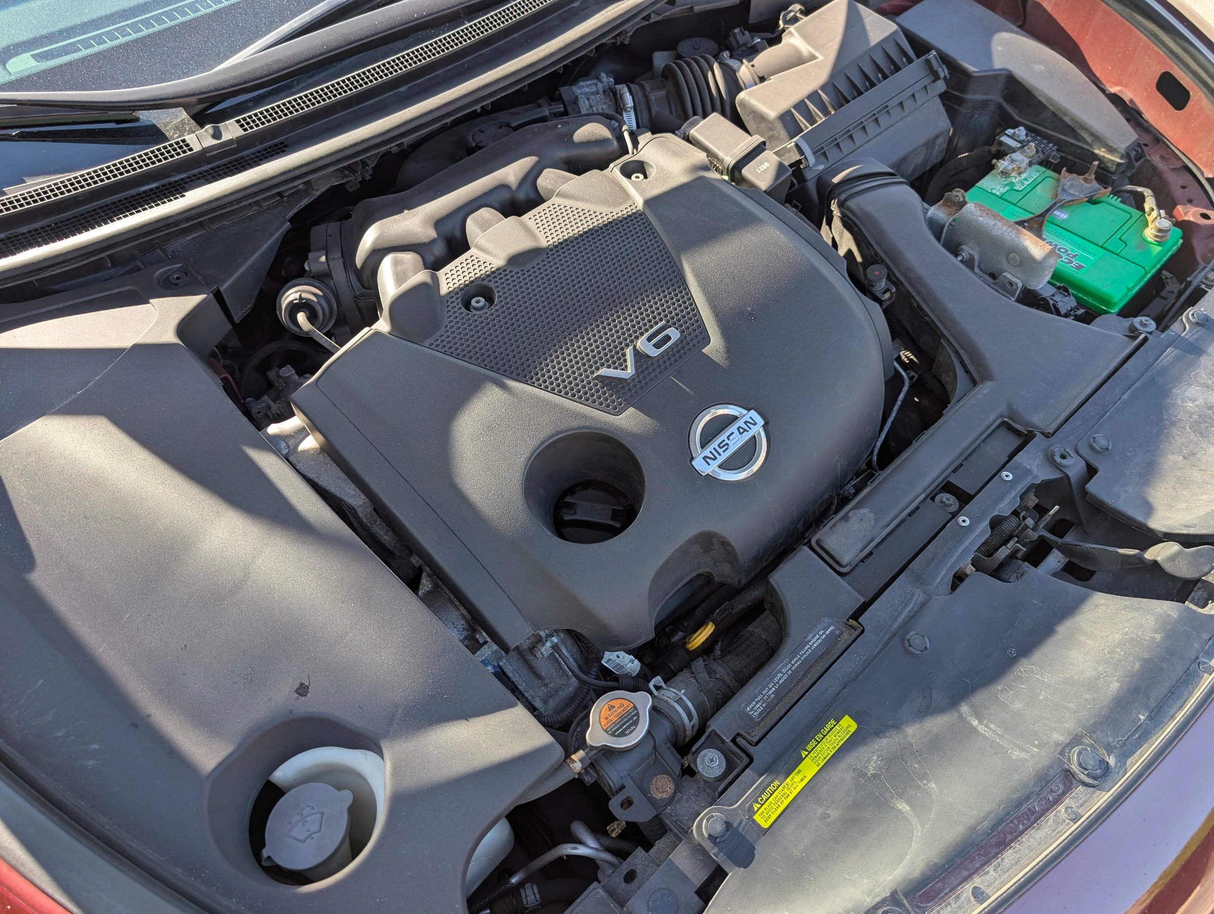 2009 Nissan Maxima  Burgundy — view 25