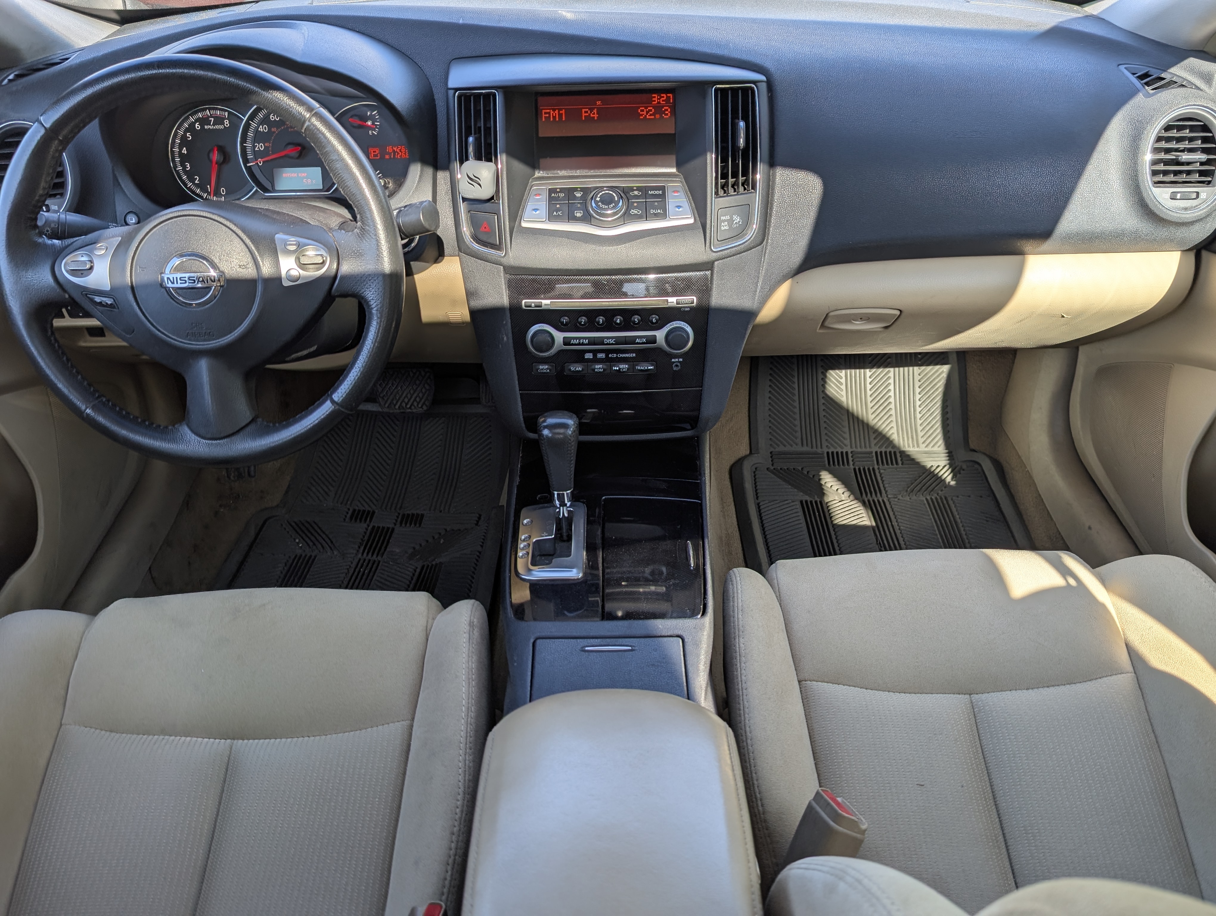2009 Nissan Maxima  Burgundy — view 15