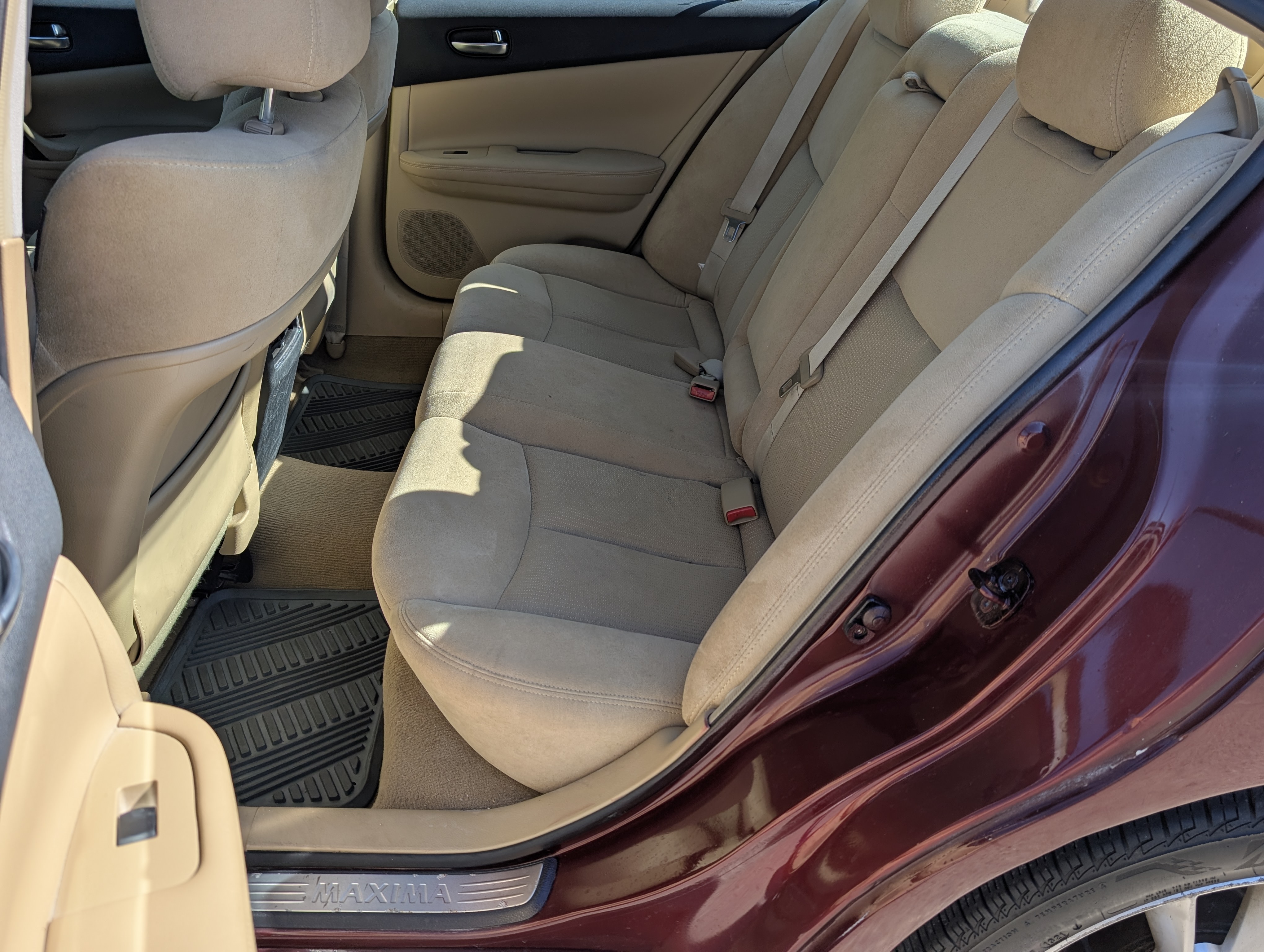 2009 Nissan Maxima  Burgundy — view 18