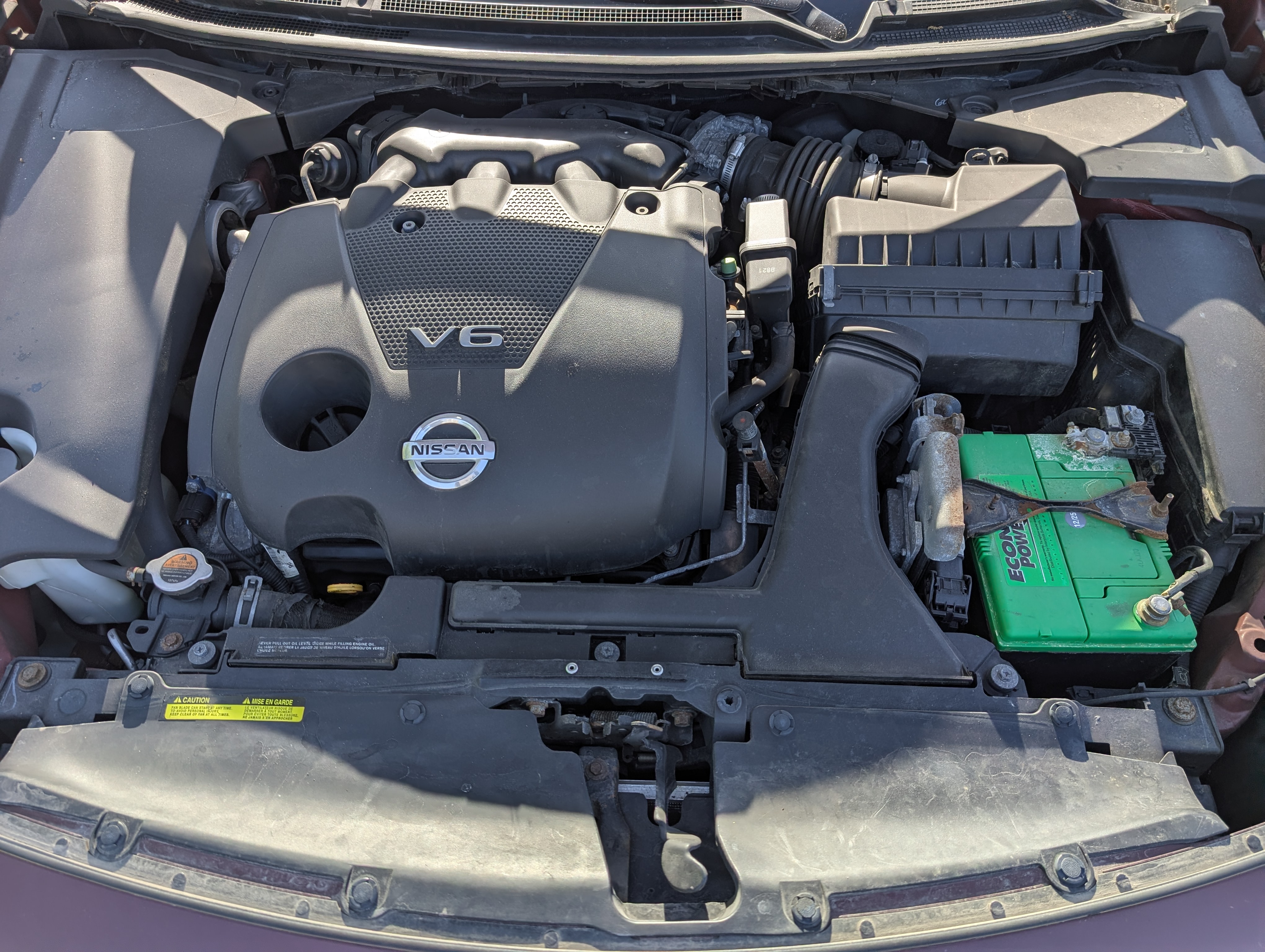 2009 Nissan Maxima  Burgundy — view 23