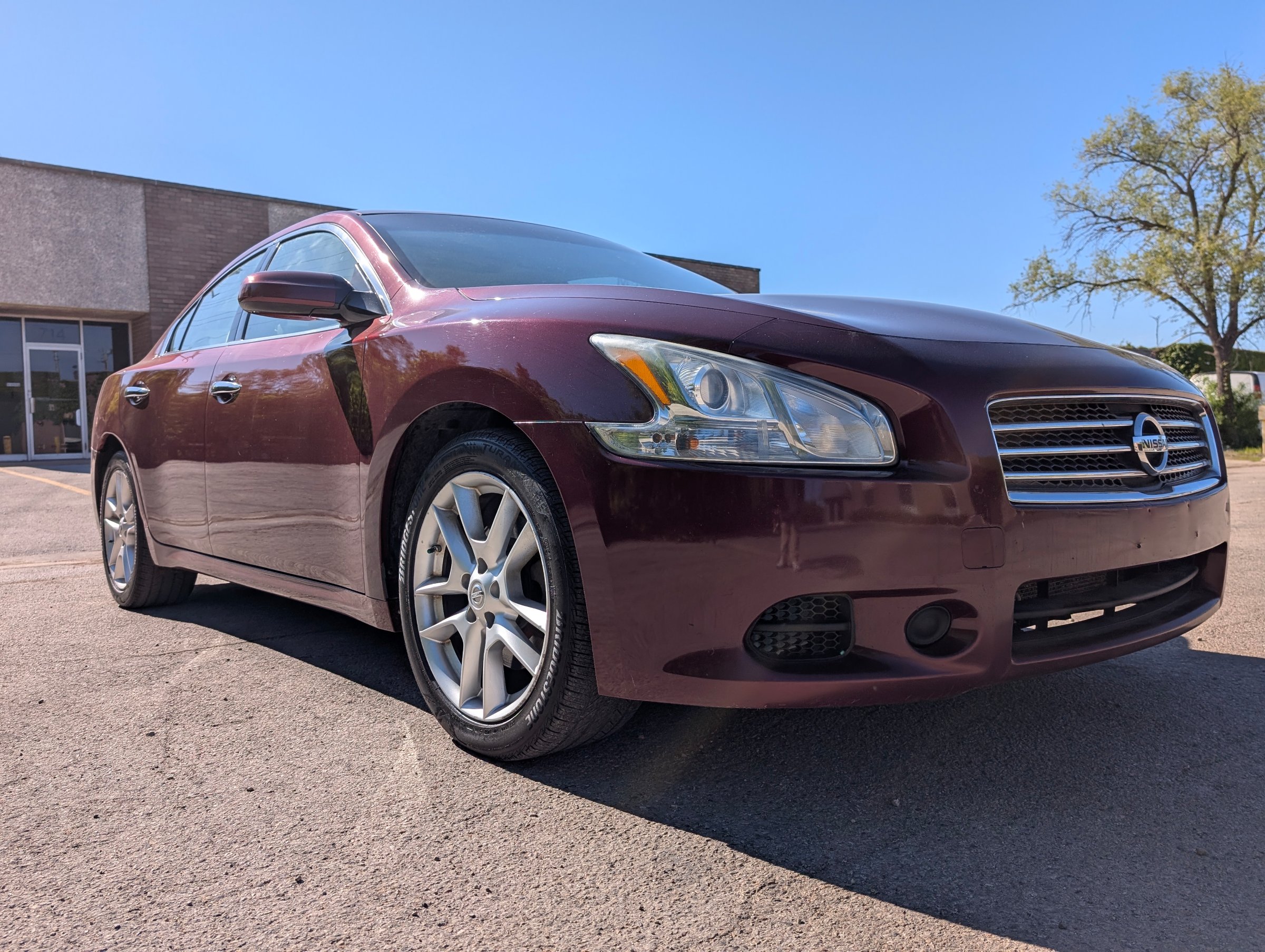2009 Nissan Maxima  Burgundy — view 11