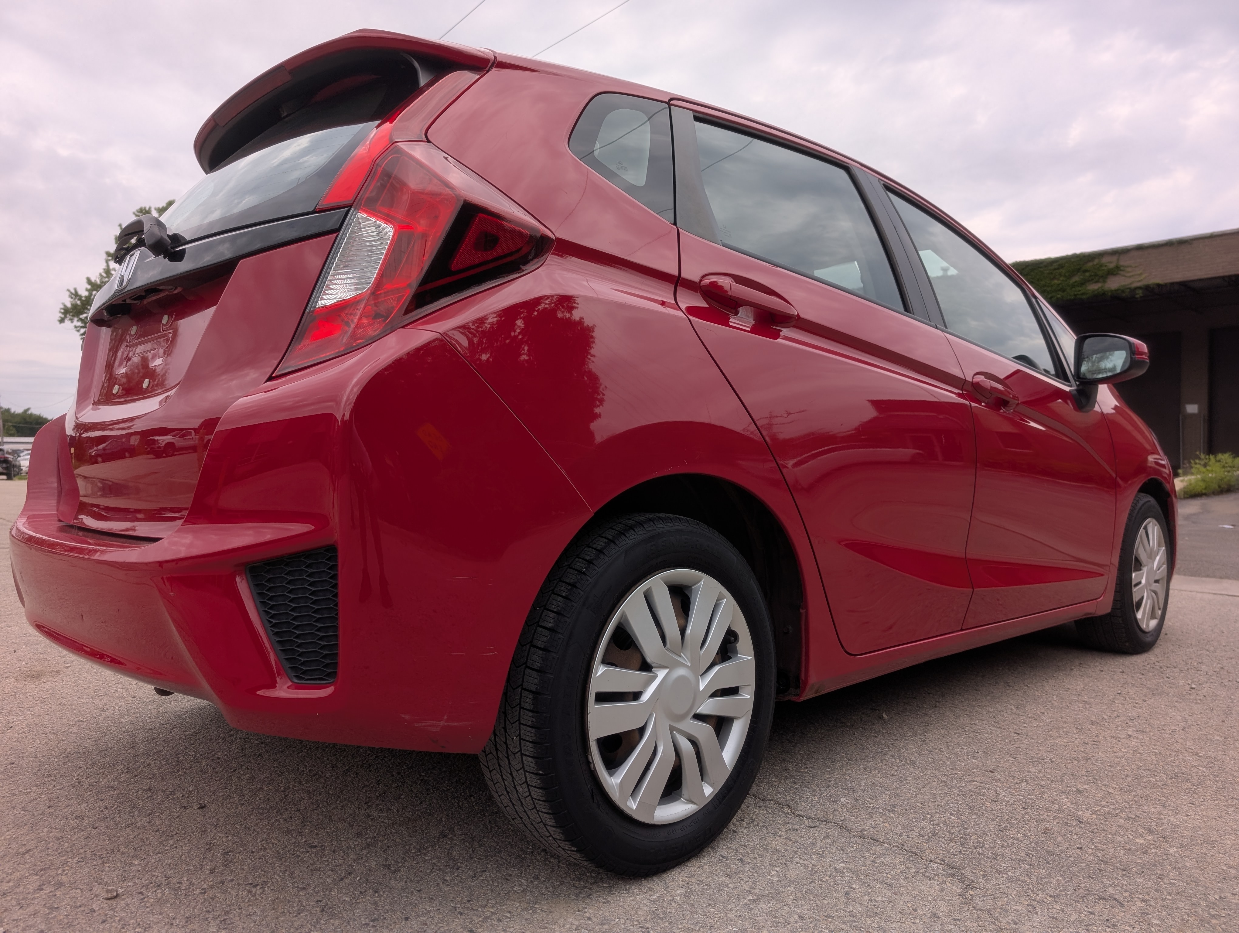 2015 Honda Fit  Red — view 8