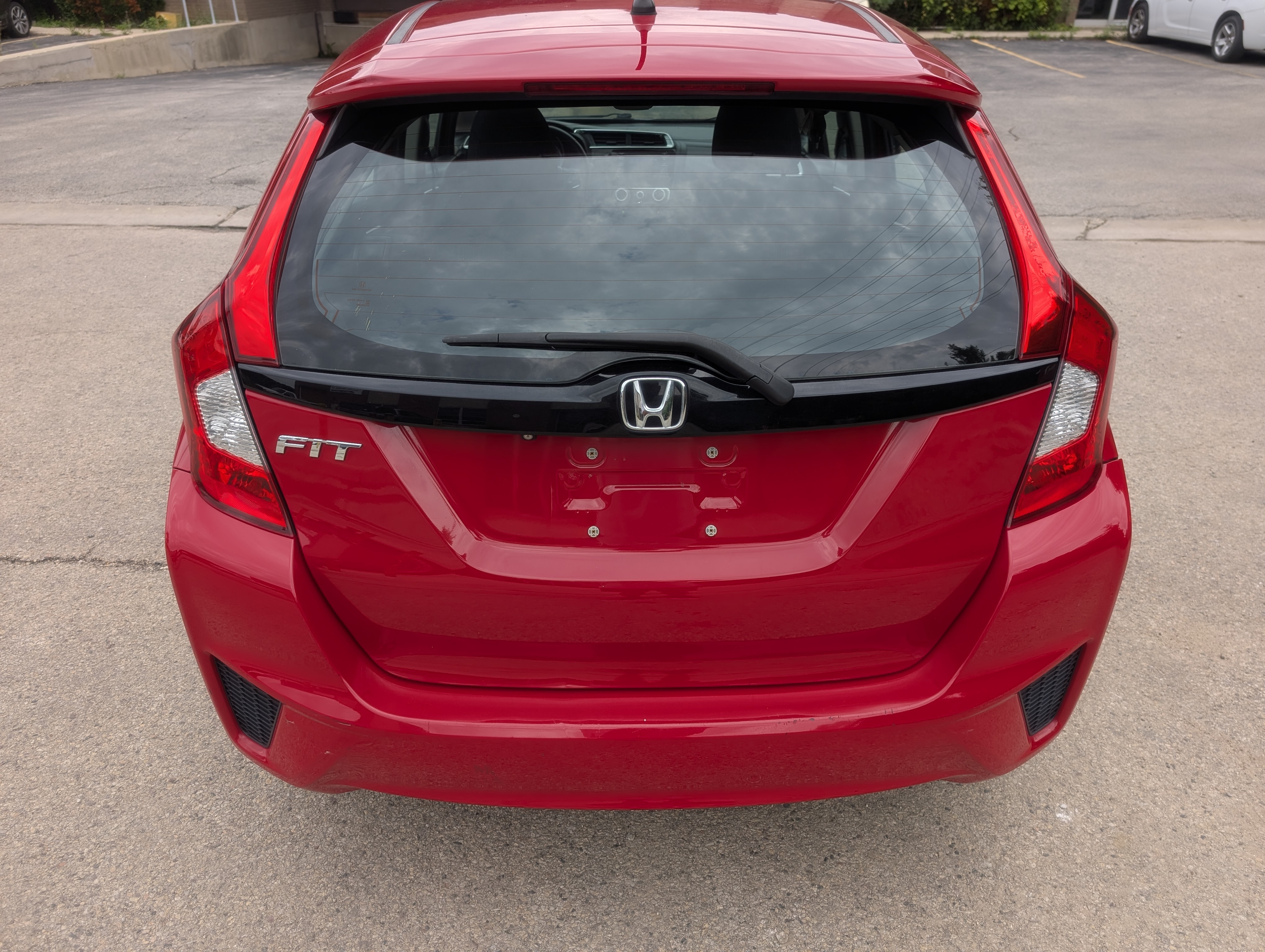 2015 Honda Fit  Red — view 6