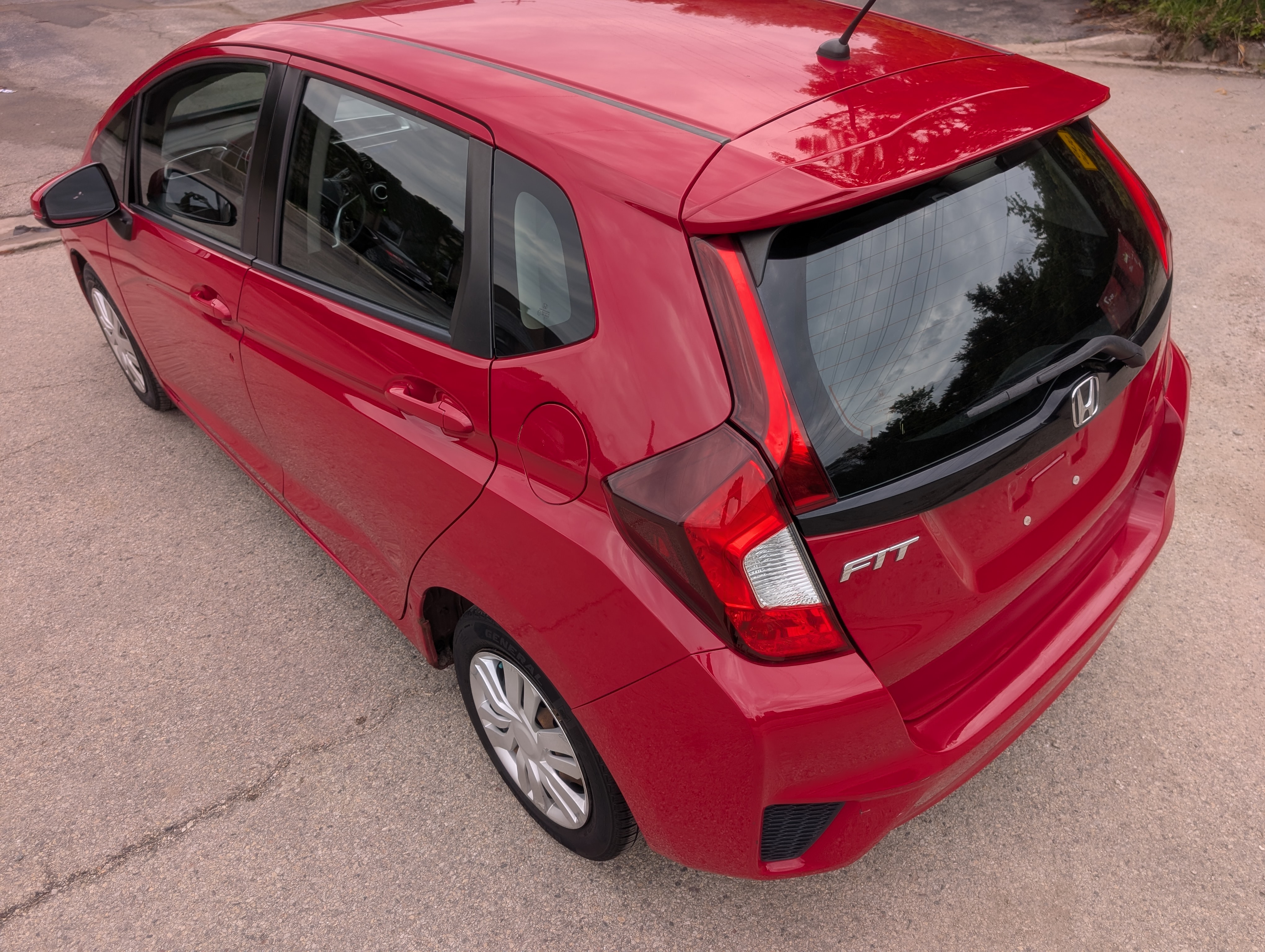 2015 Honda Fit  Red — view 5