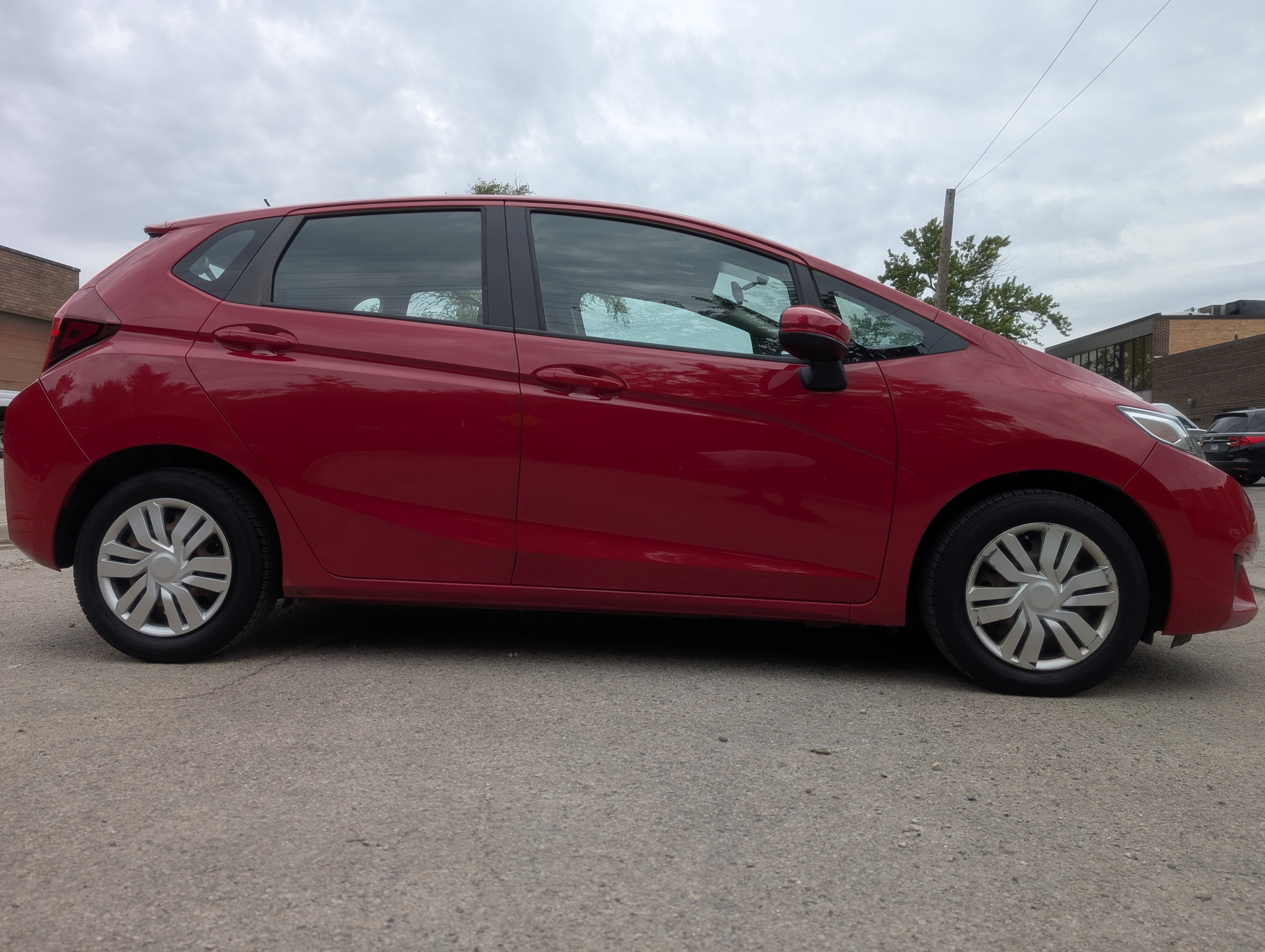 2015 Honda Fit  Red — view 9
