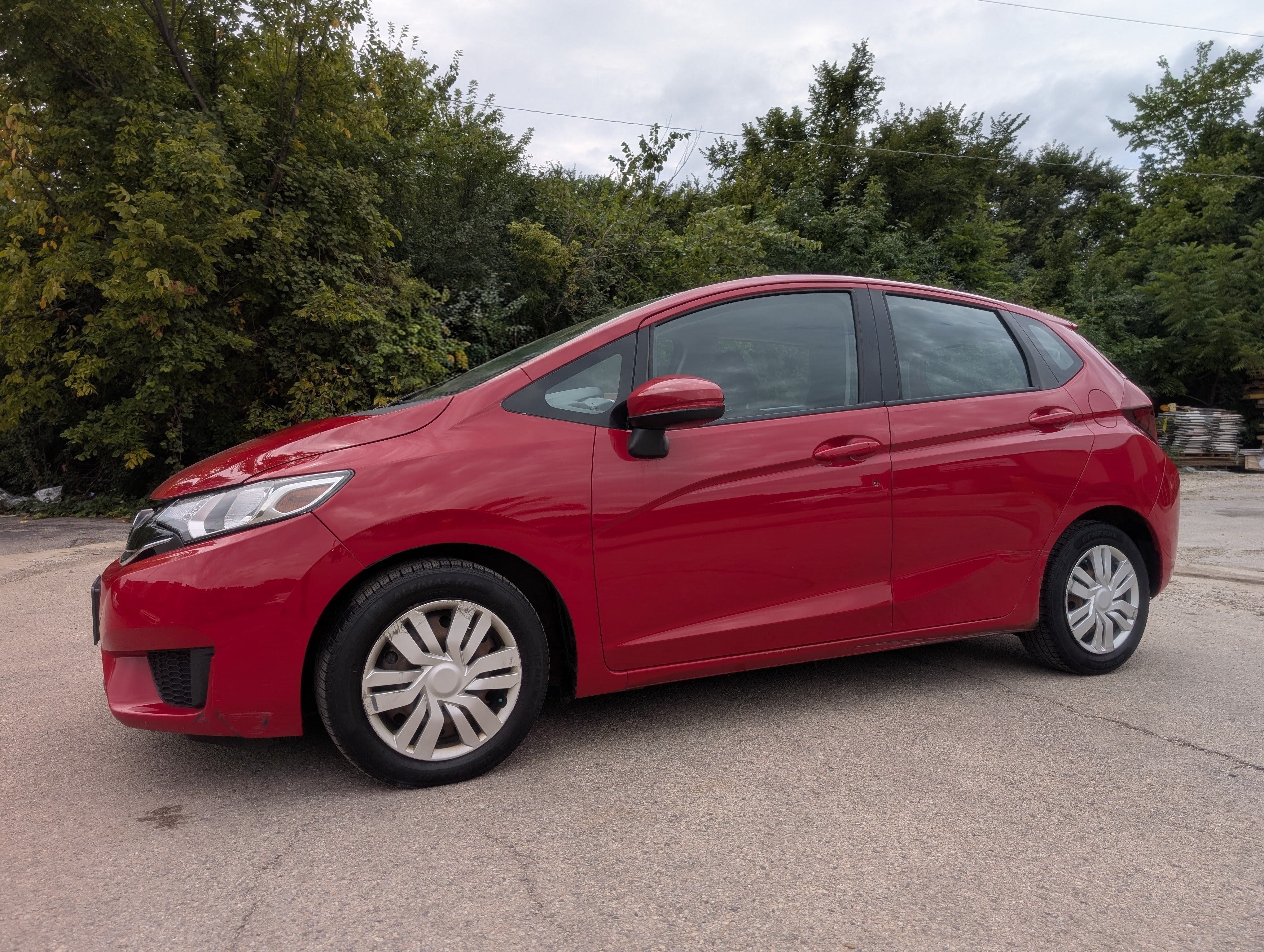 2015 Honda Fit  Red — view 2