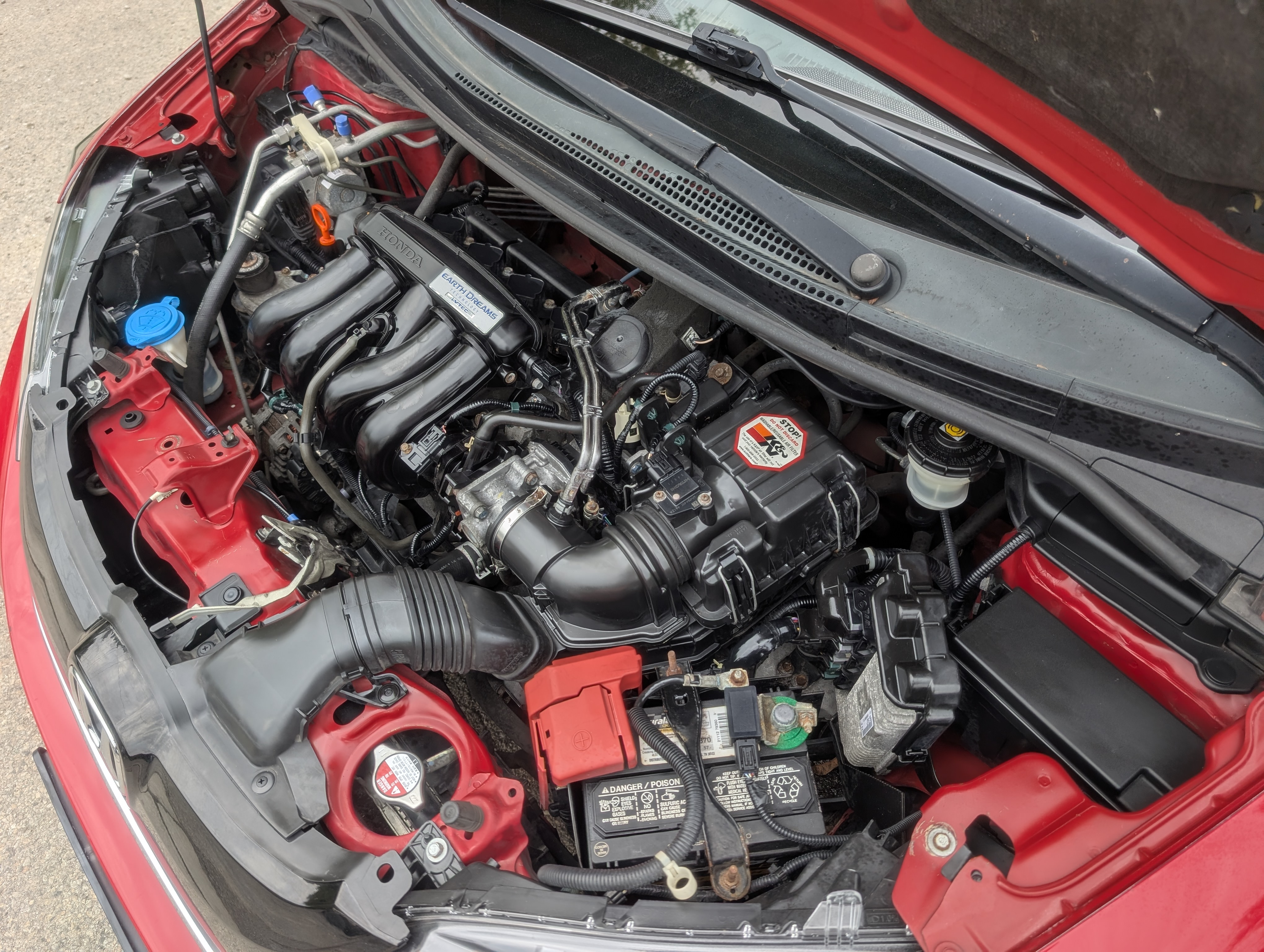 2015 Honda Fit  Red — view 25