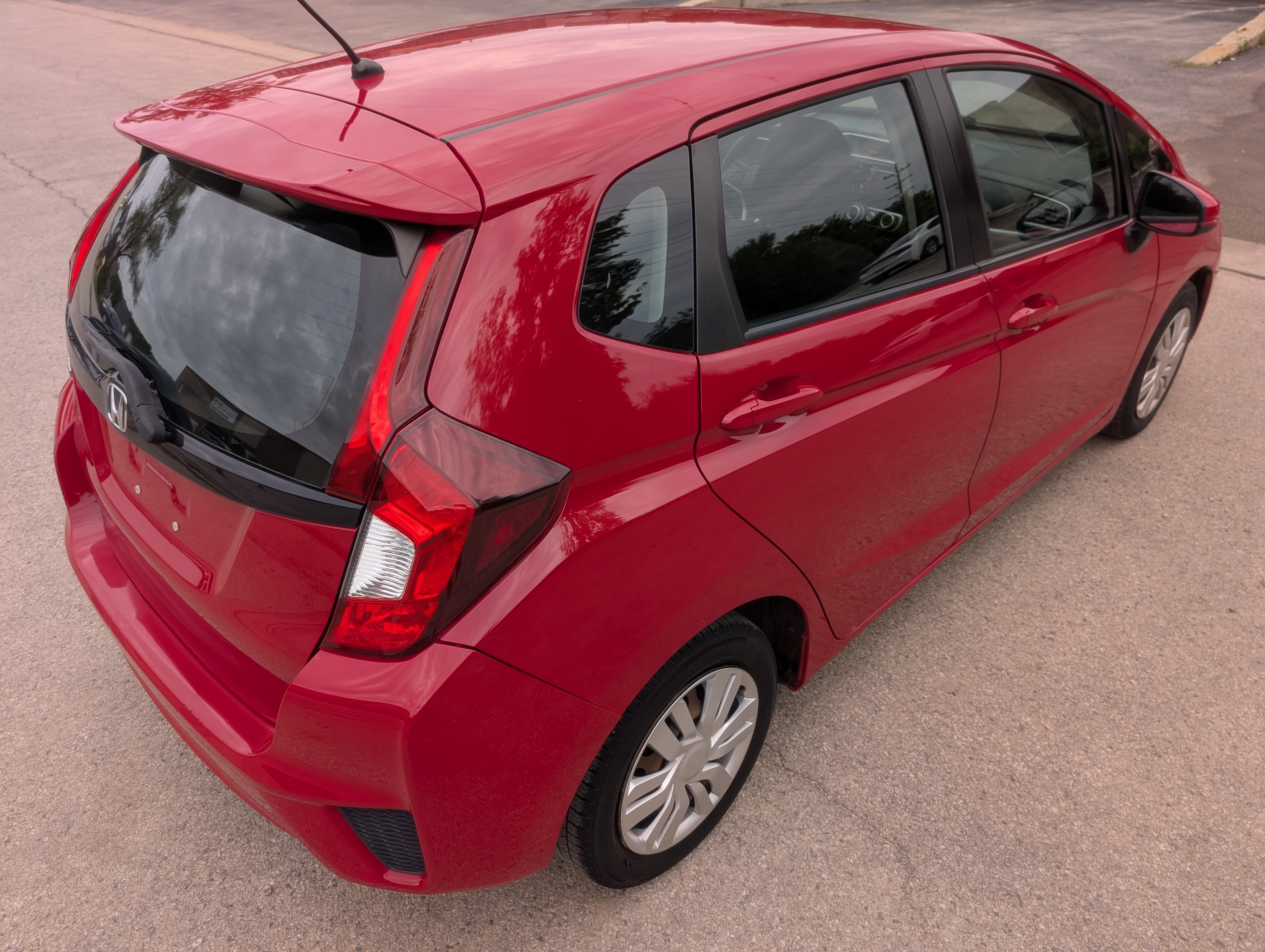 2015 Honda Fit  Red — view 7