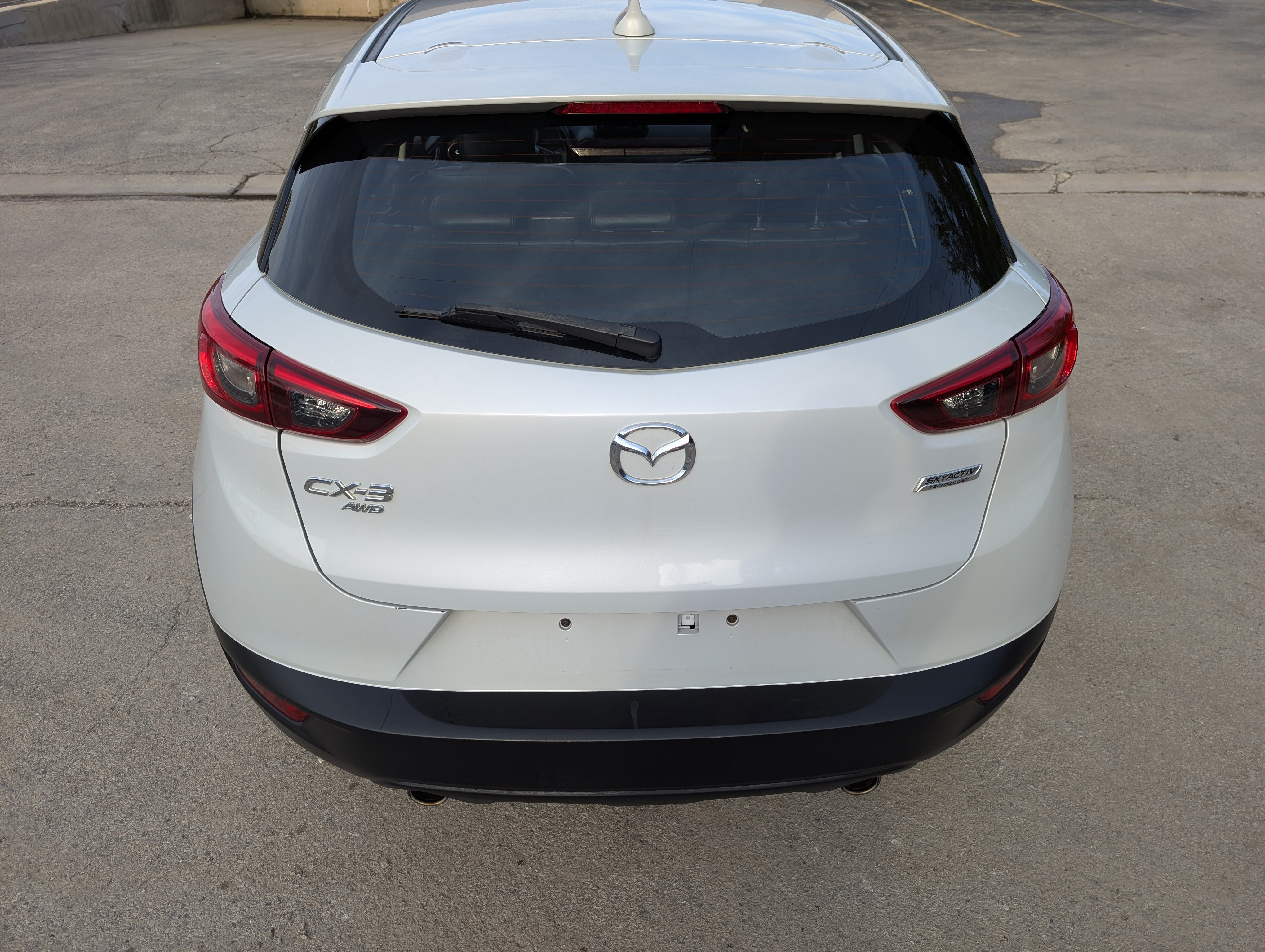 2017 Mazda CX-3 Touring White — view 6