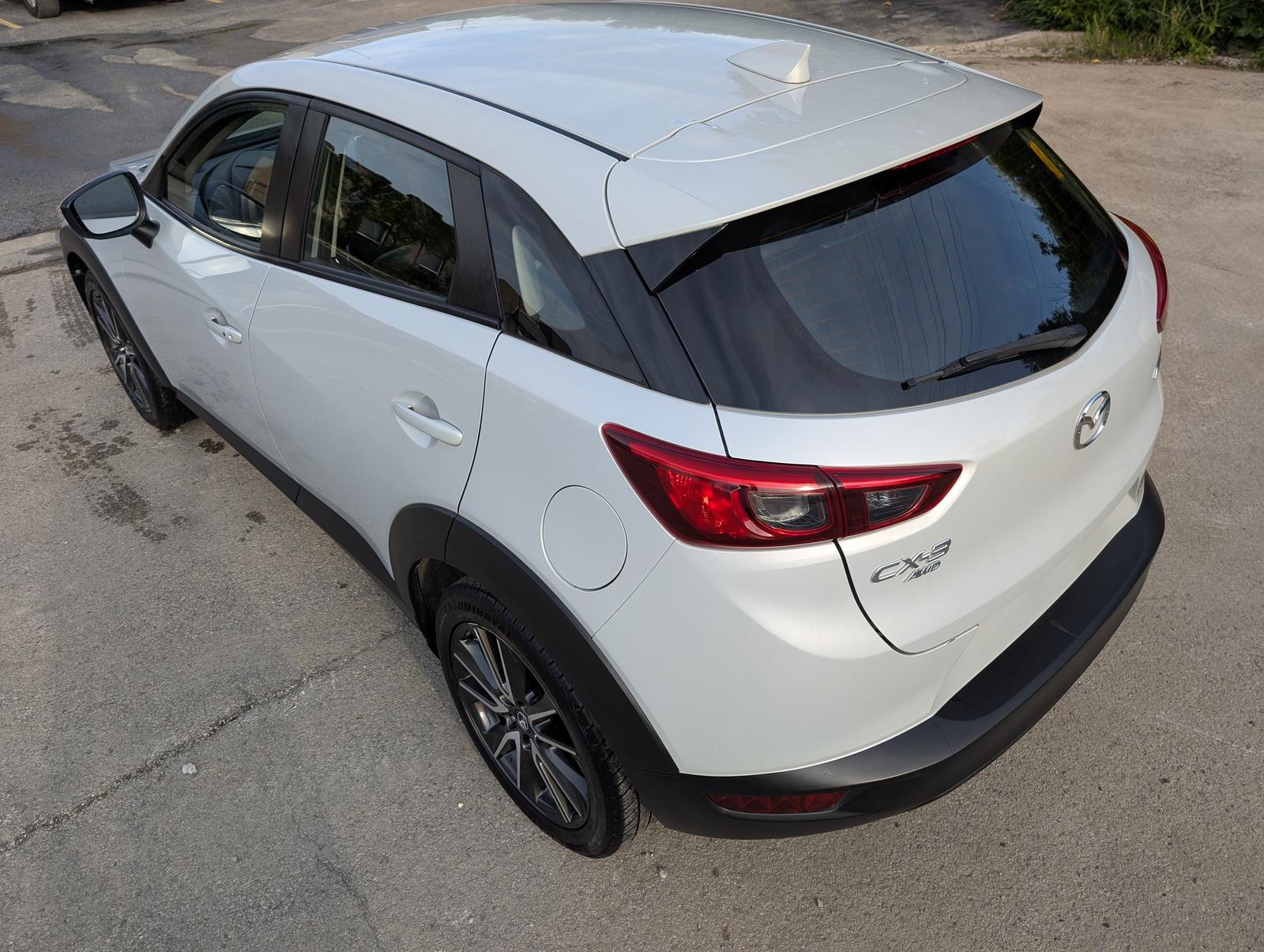 2017 Mazda CX-3 Touring White — view 4