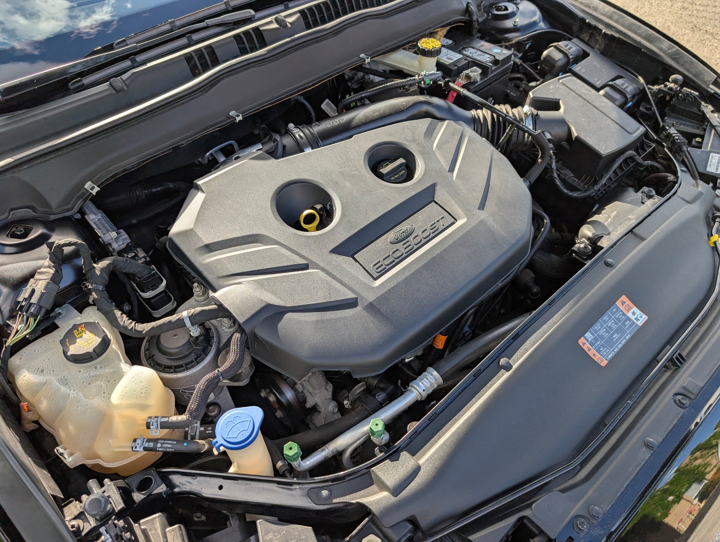 2017 Ford Fusion Platinum Black — view 25
