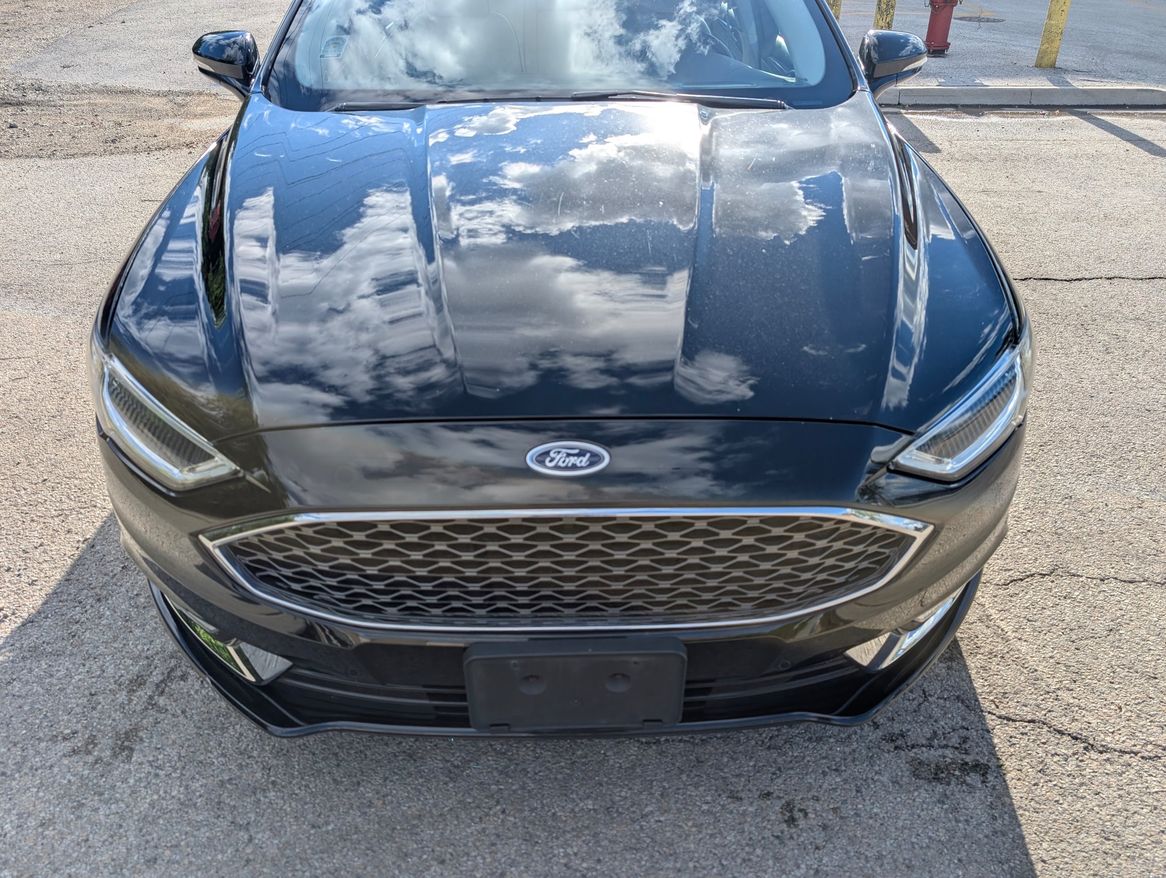 2017 Ford Fusion Platinum Black — view 13