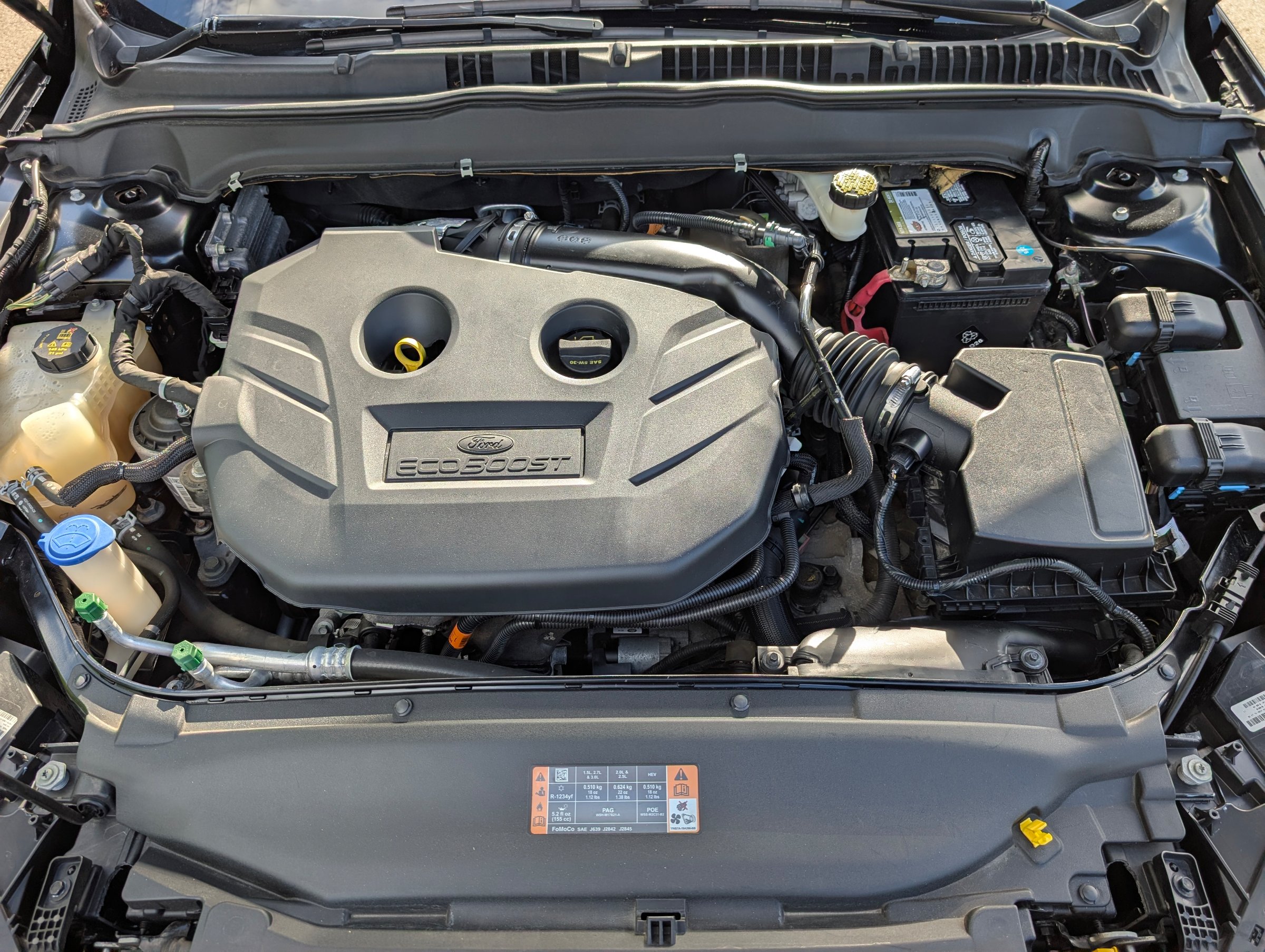 2017 Ford Fusion Platinum Black — view 23
