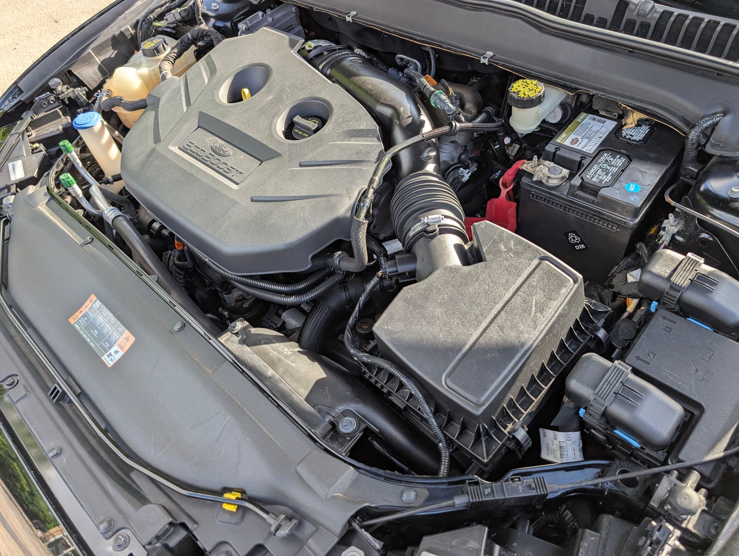 2017 Ford Fusion Platinum Black — view 24